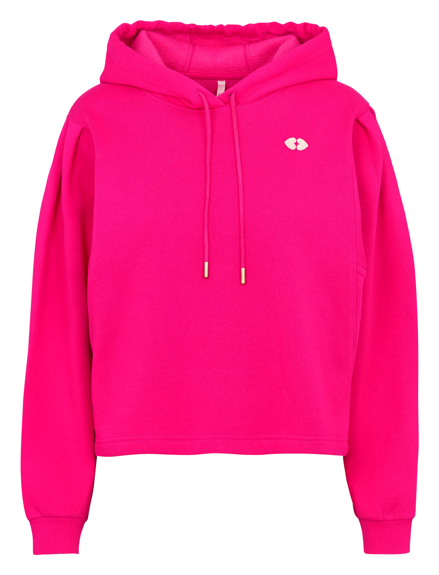 Sweat à capuche en coton mélangé I CODE Rose