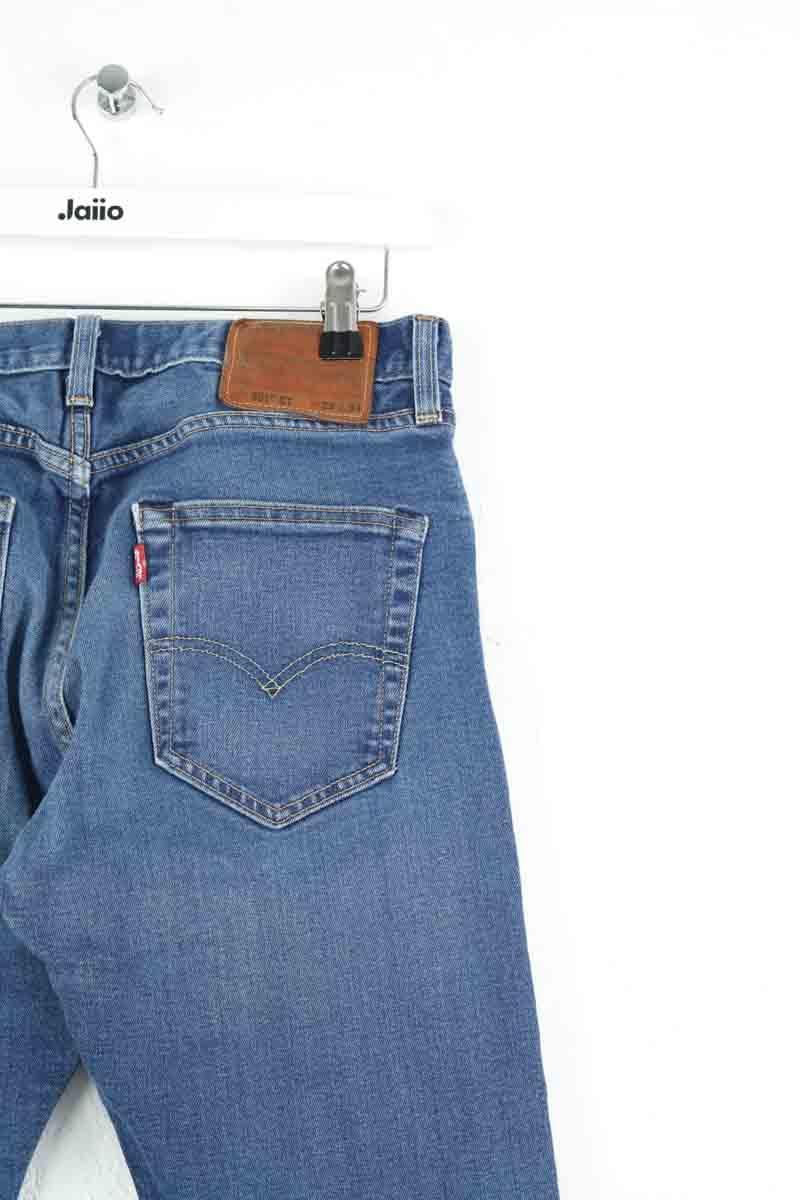 501? straight cotton jeans LEVI'S - Seconde main Blue