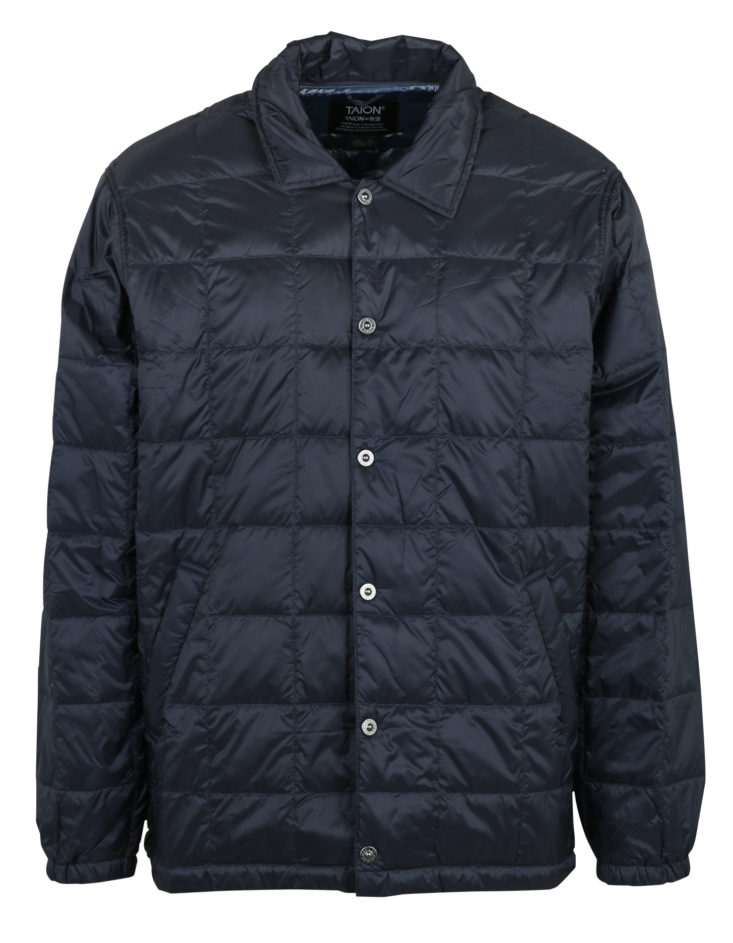 Doudoune fine matelassée unie TAION Bleu