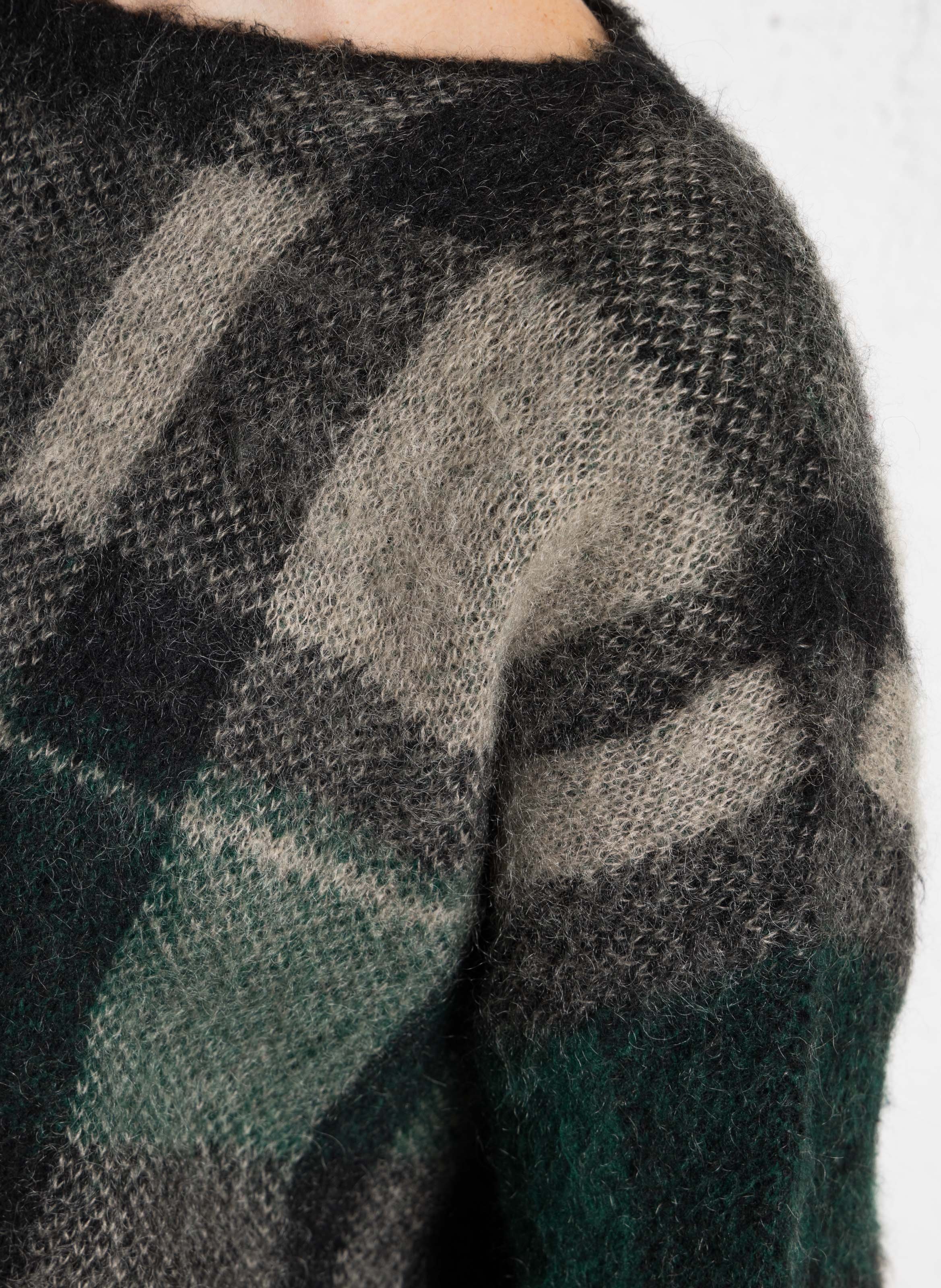 Oversized round-neck sweater MOMONI Multicolored