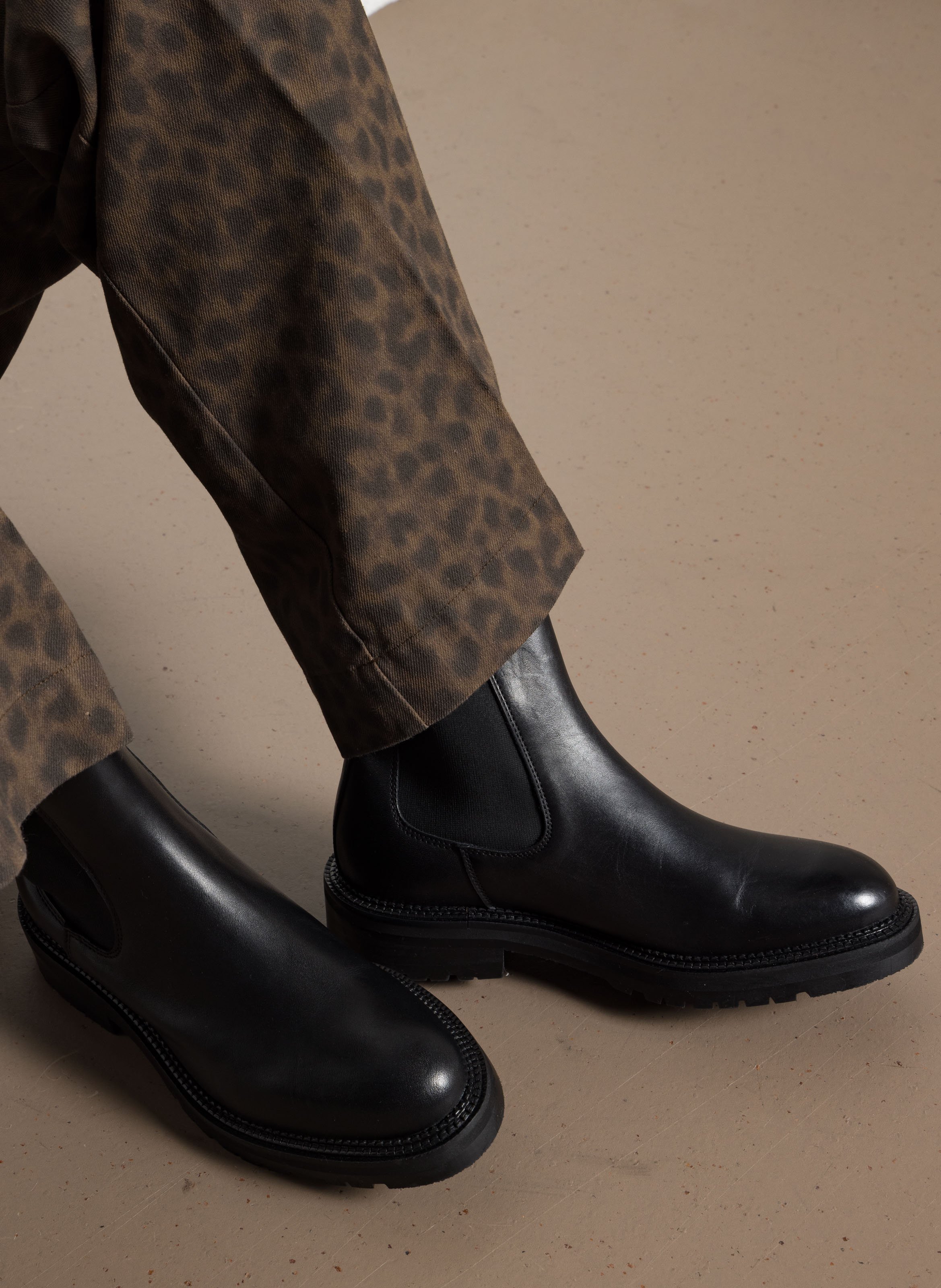 Bottines en cuir MELLOW YELLOW Noir