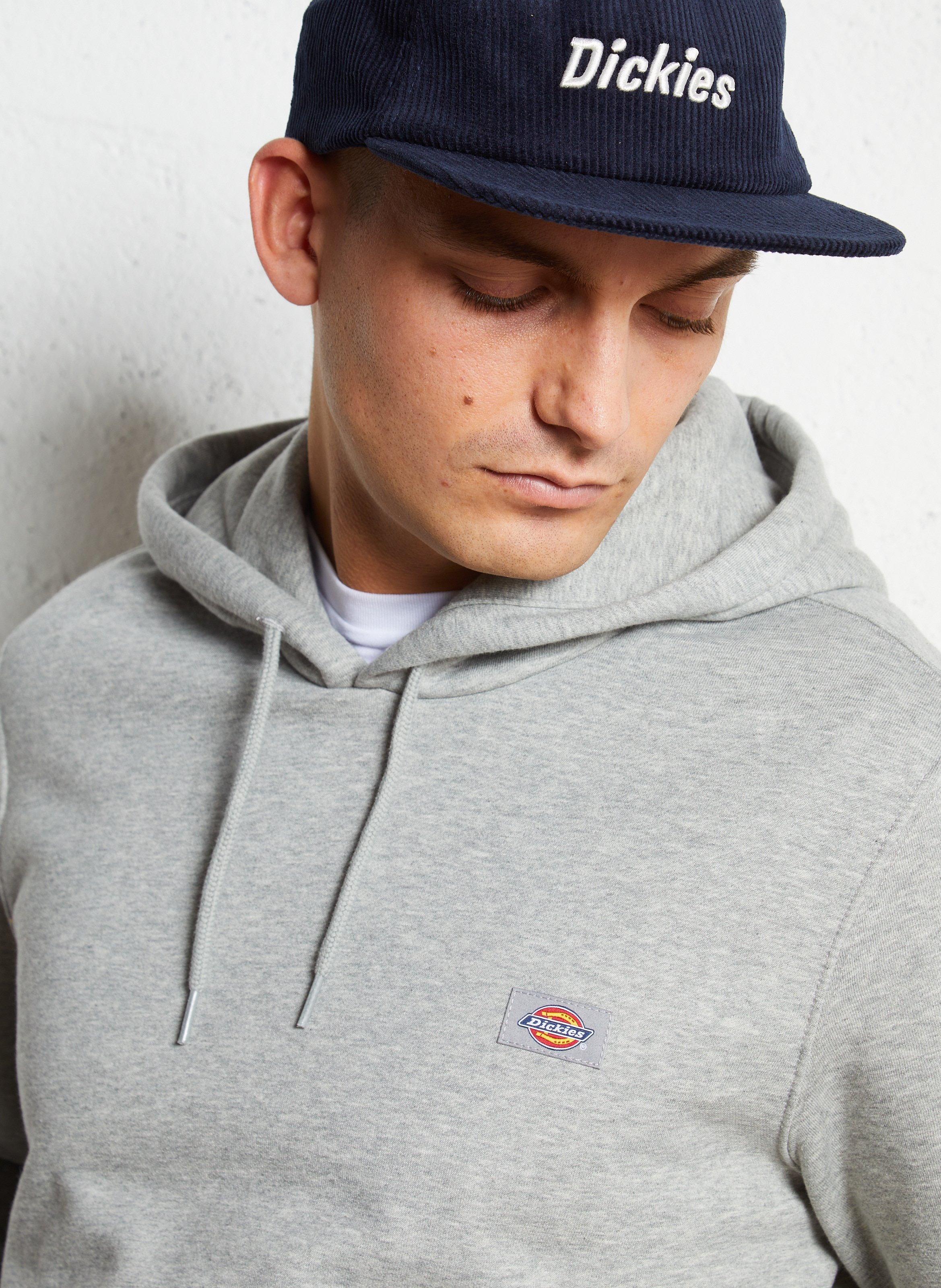 Hoodie van gemengd katoen DICKIES Grijs