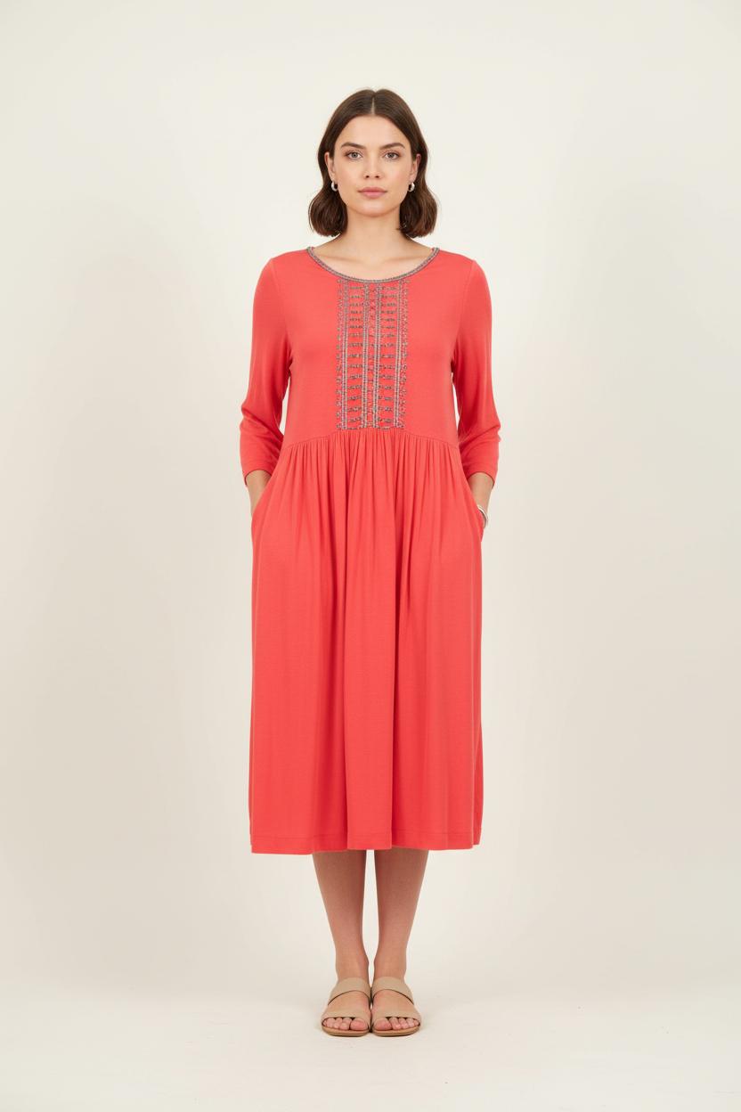 Short & Midi Dress STELLA FOREST - SECONDE MAIN Red