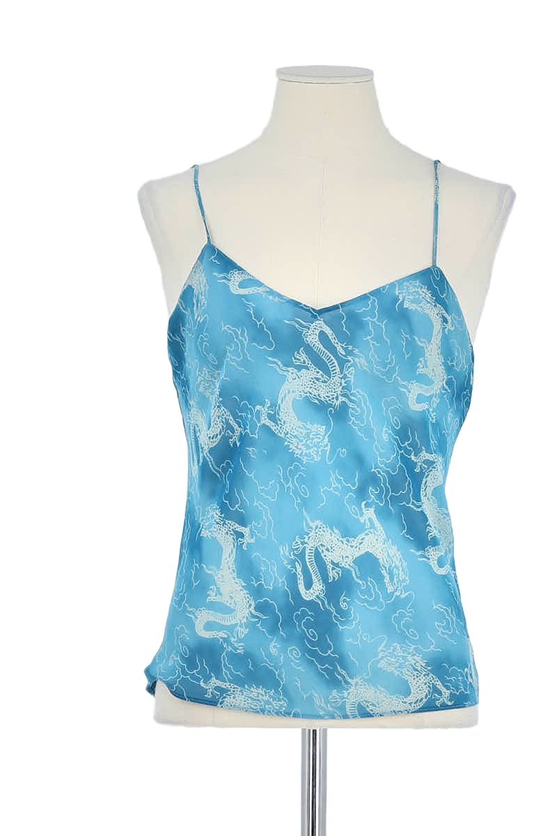 Azawood sleeveless top CALVIN KLEIN - Seconde Main Blue