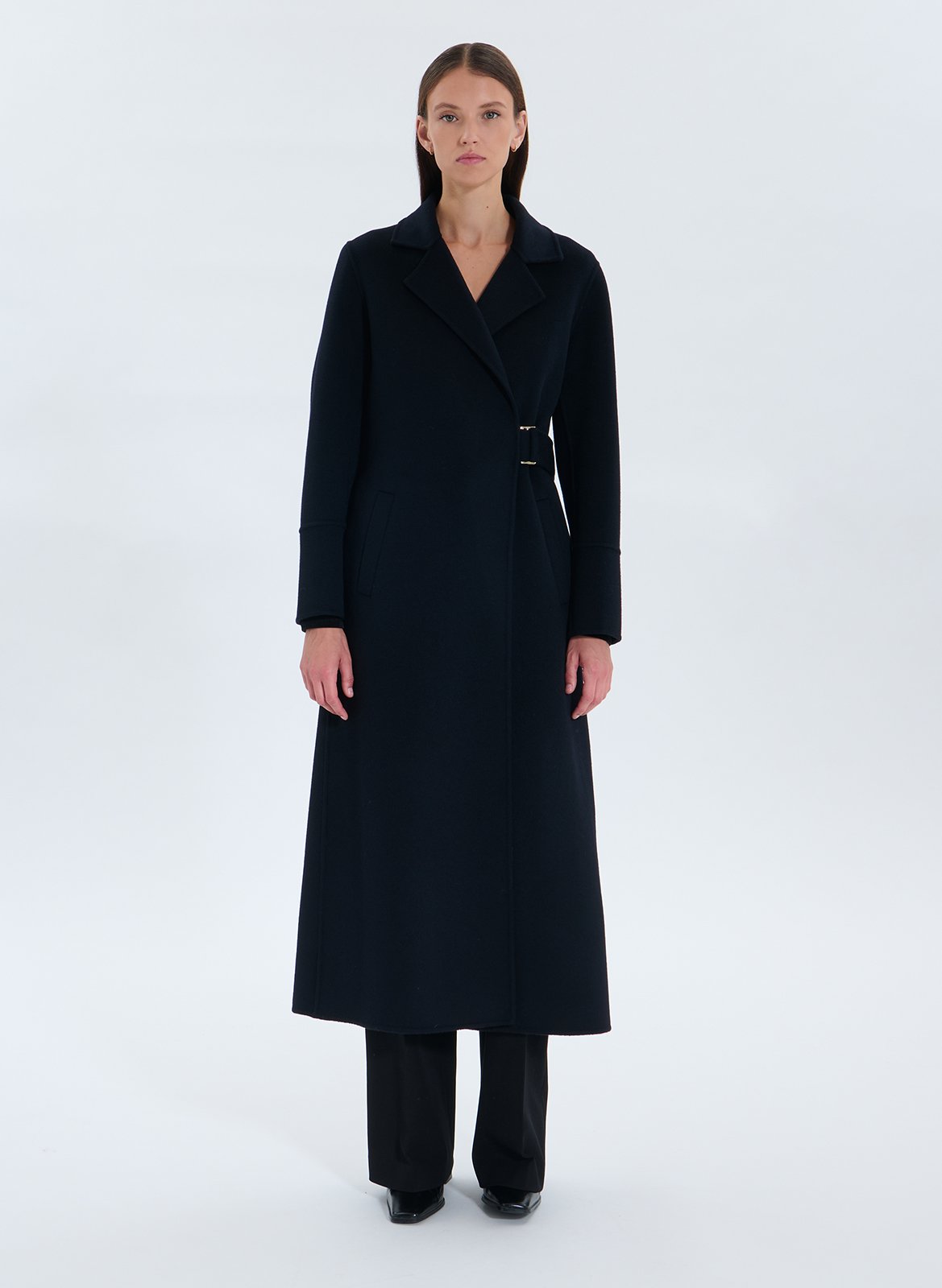 Long wool tailored coat ZAPA