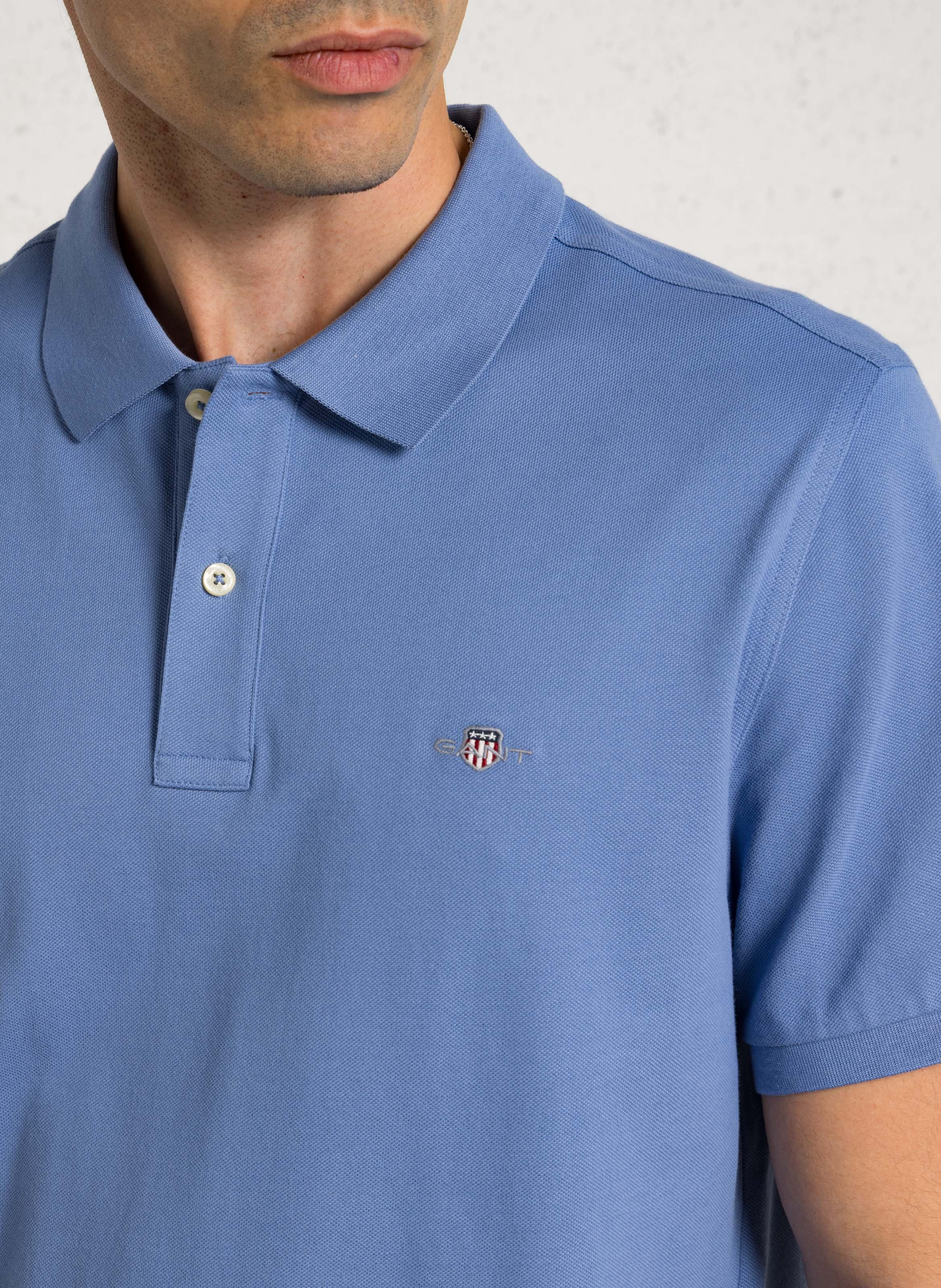 Polo en coton GANT Bleu