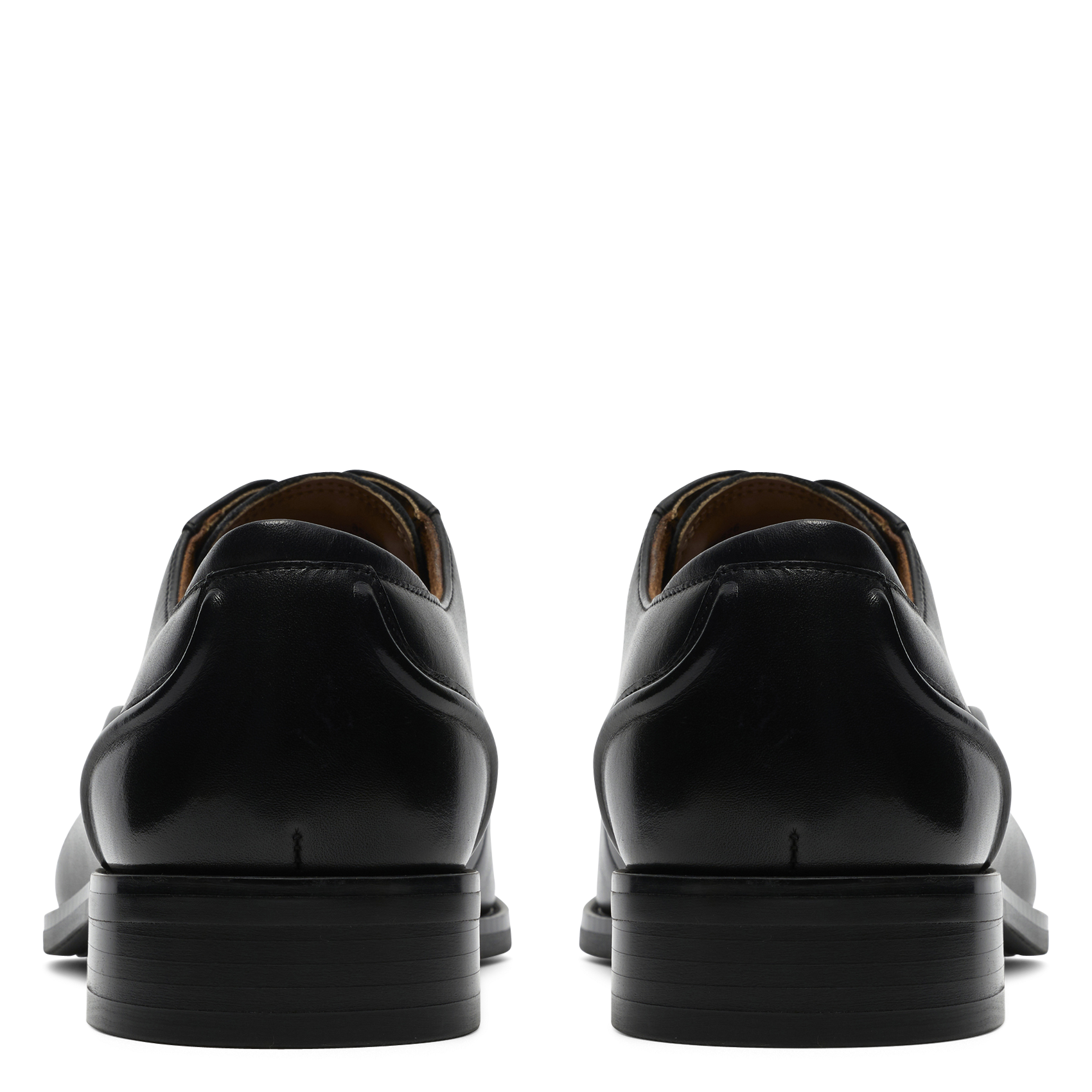 Derby's van leer CLARKS Zwart