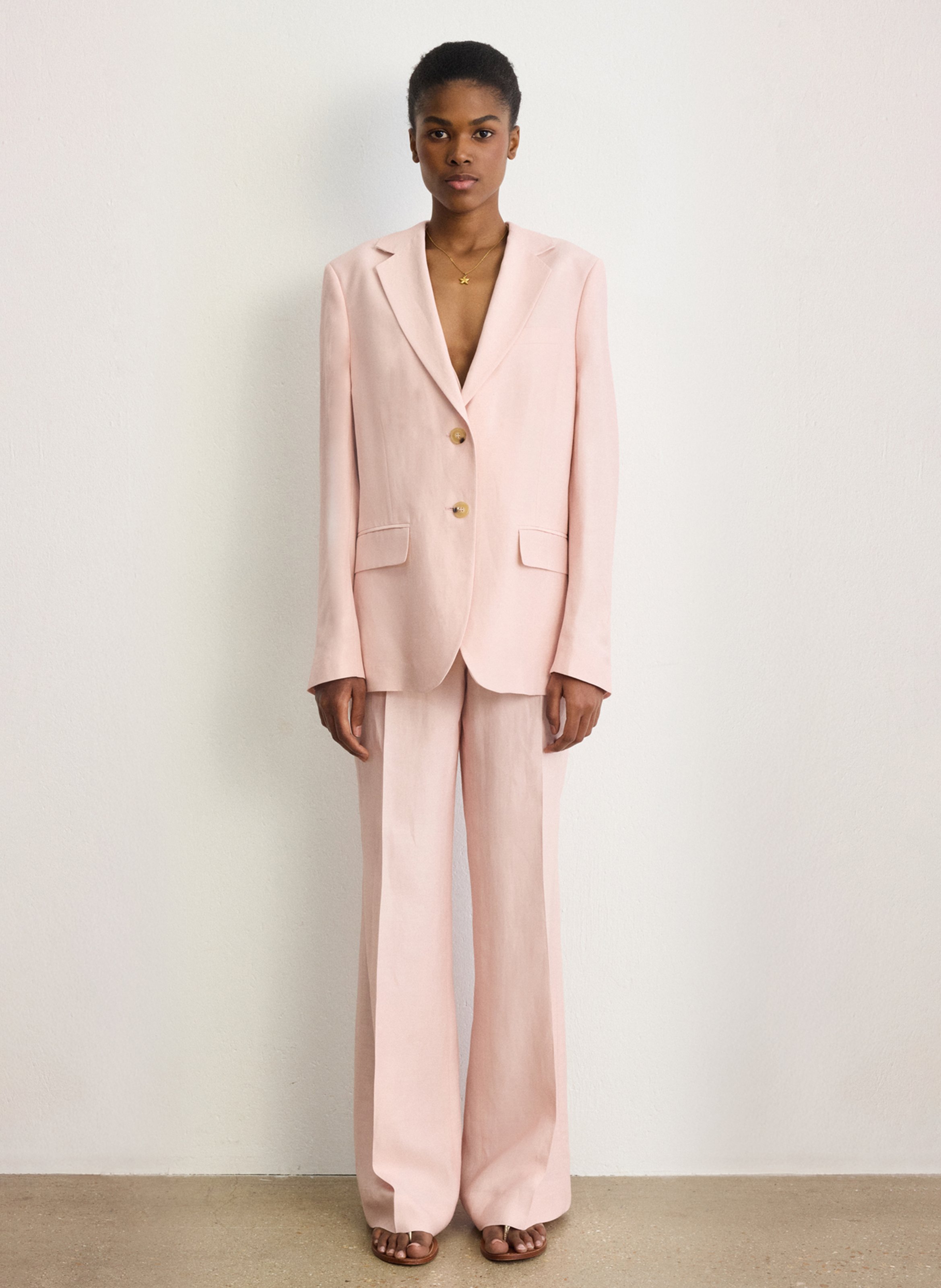 Veste tailleur droite PABLO Rot