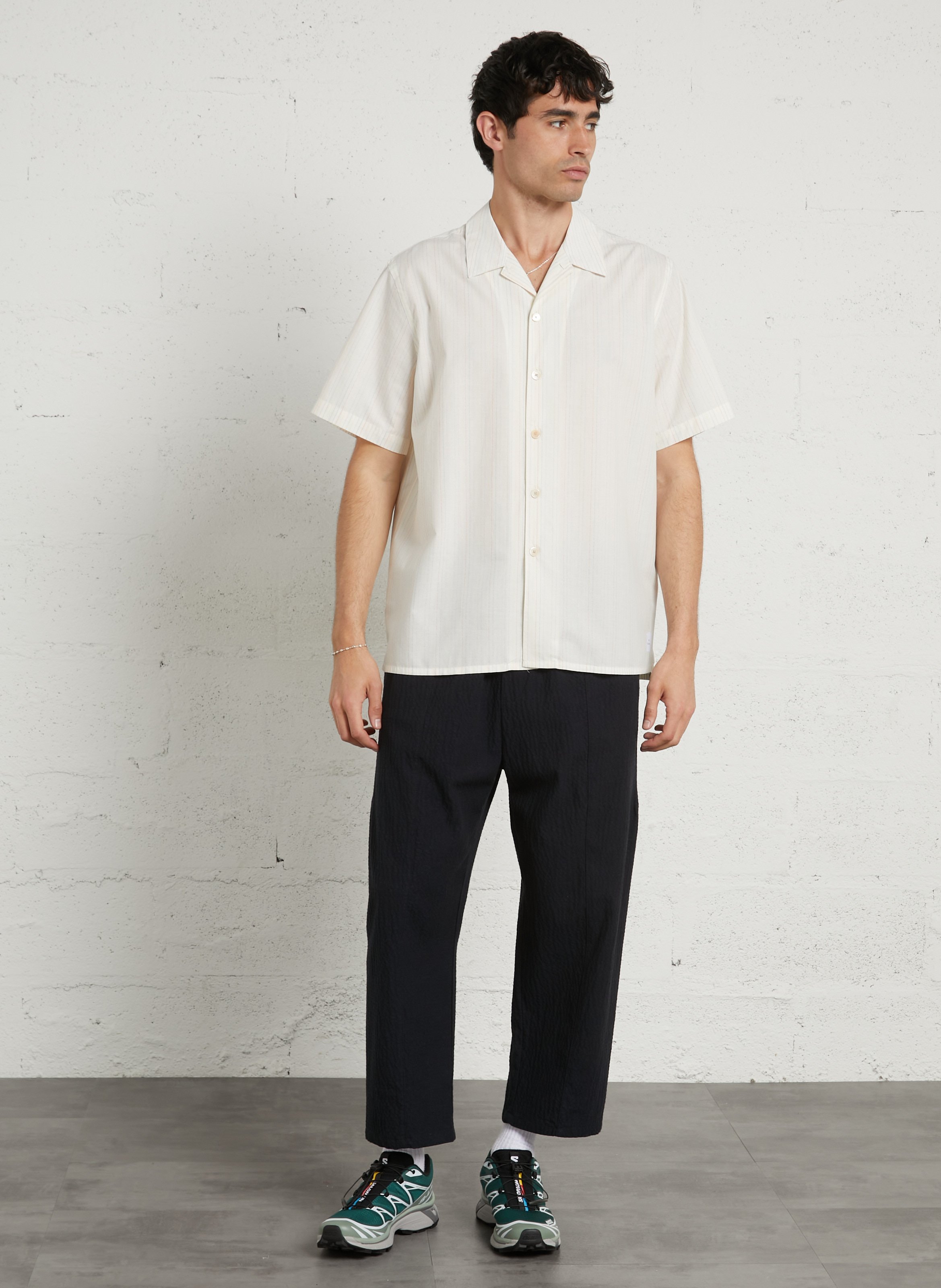 Camisa de manga corta con rayas PAUL SMITH Multicolor