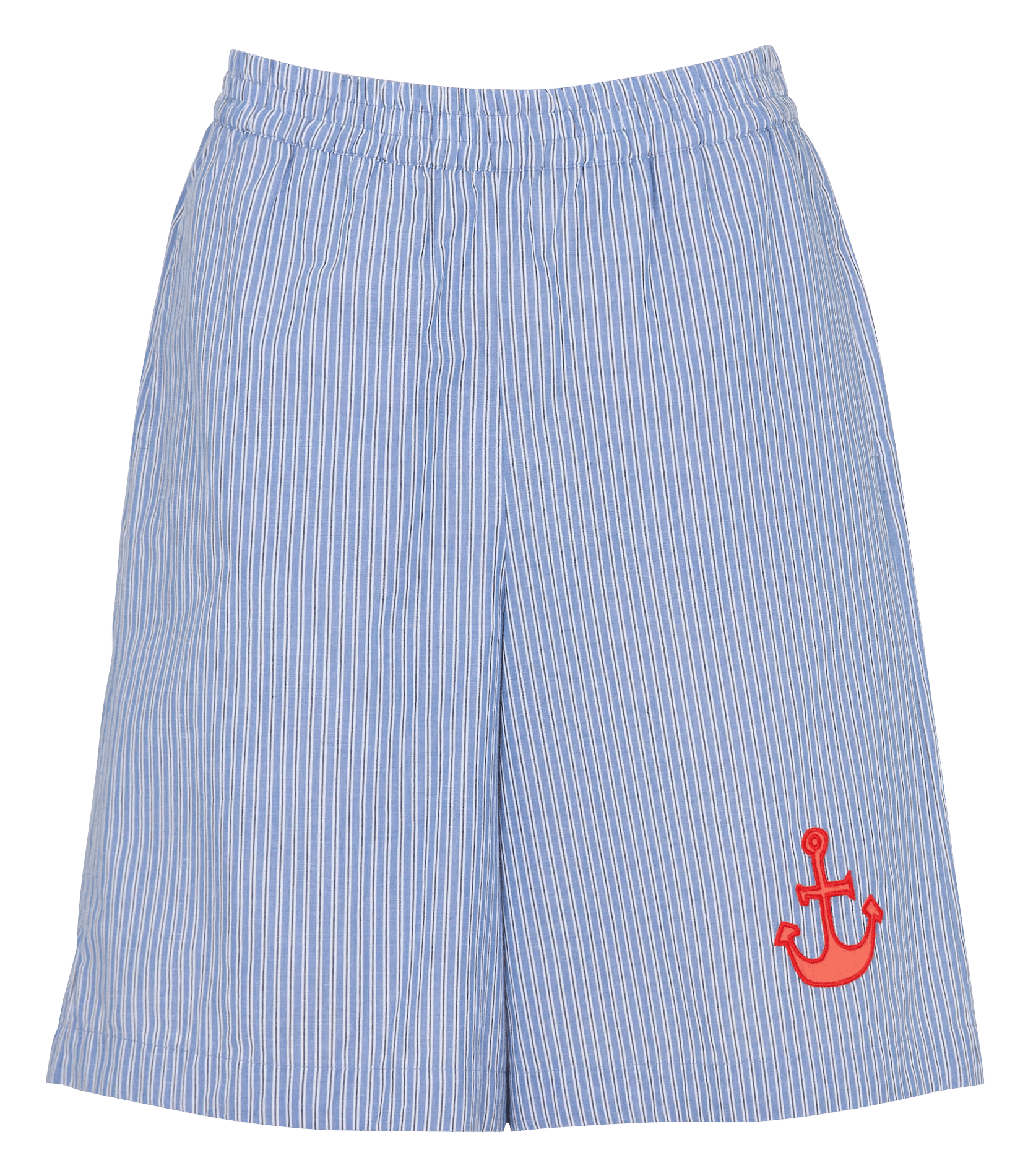 Short droit en coton bio STELLA NOVA Bleu