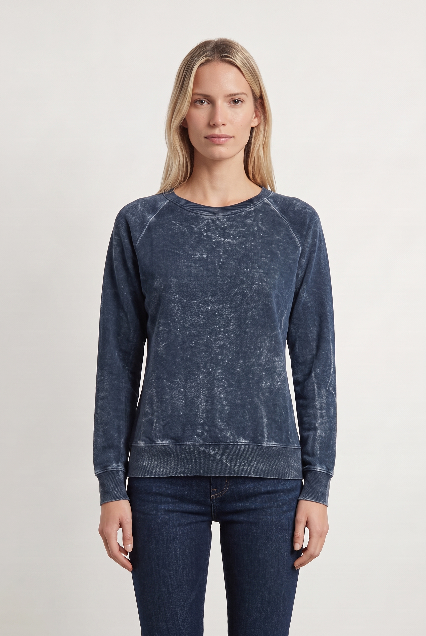Tee-shirt MAJESTIC FILATURES - SECONDE MAIN Bleu