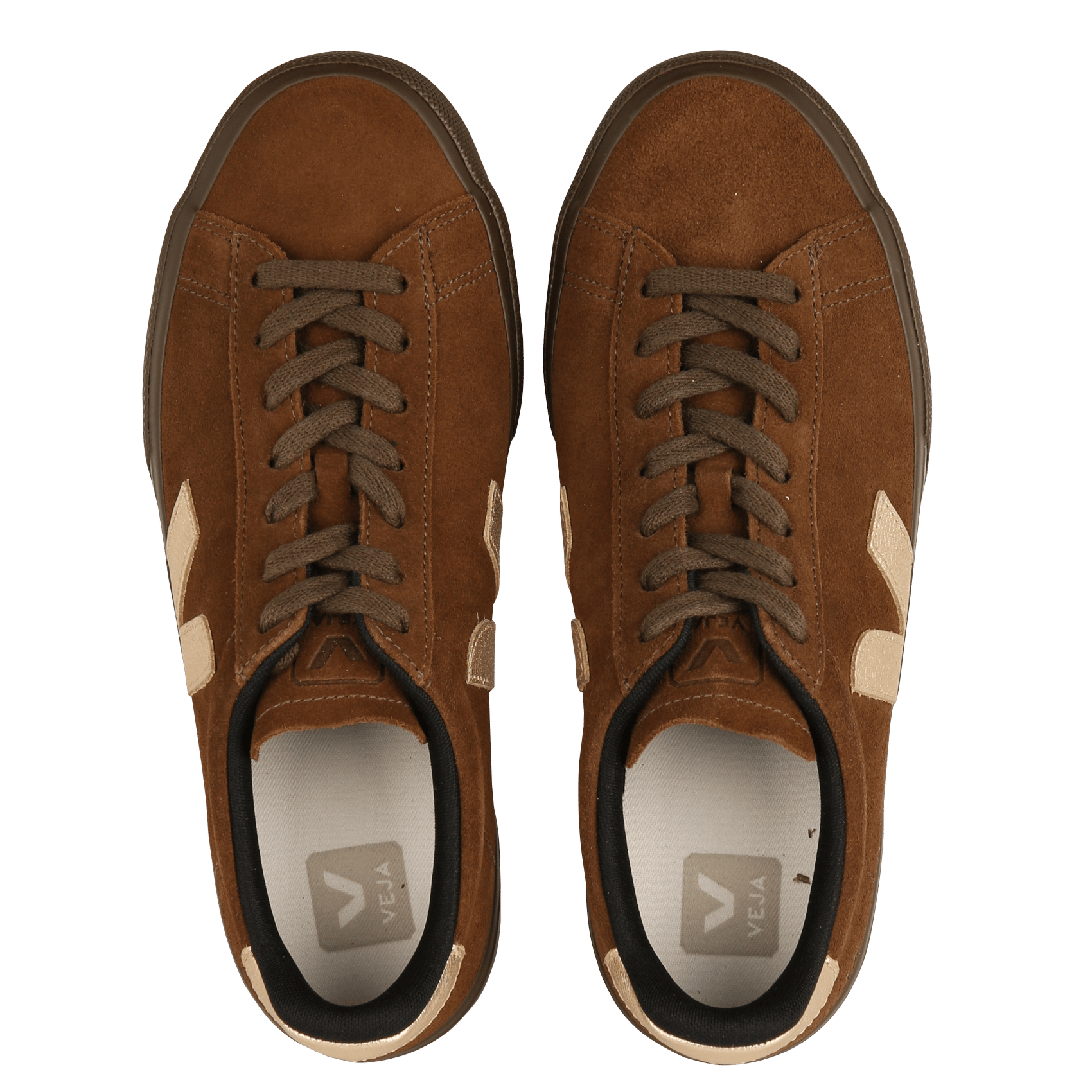 Baskets basses en cuir | Marron VEJA Femme