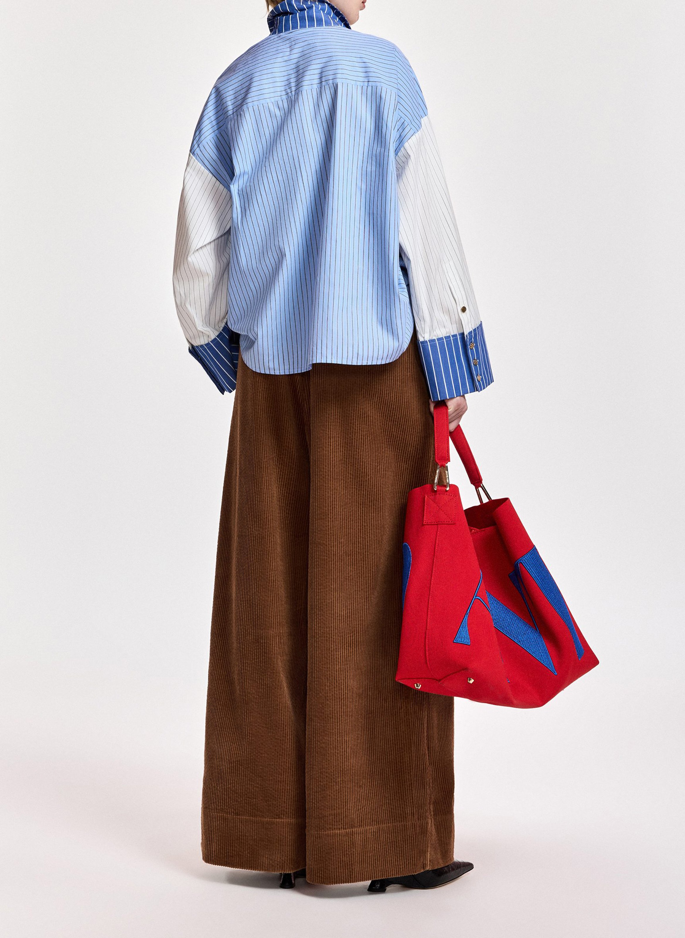 Chemise oversize en coton bio ESSENTIEL ANTWERP Blanc