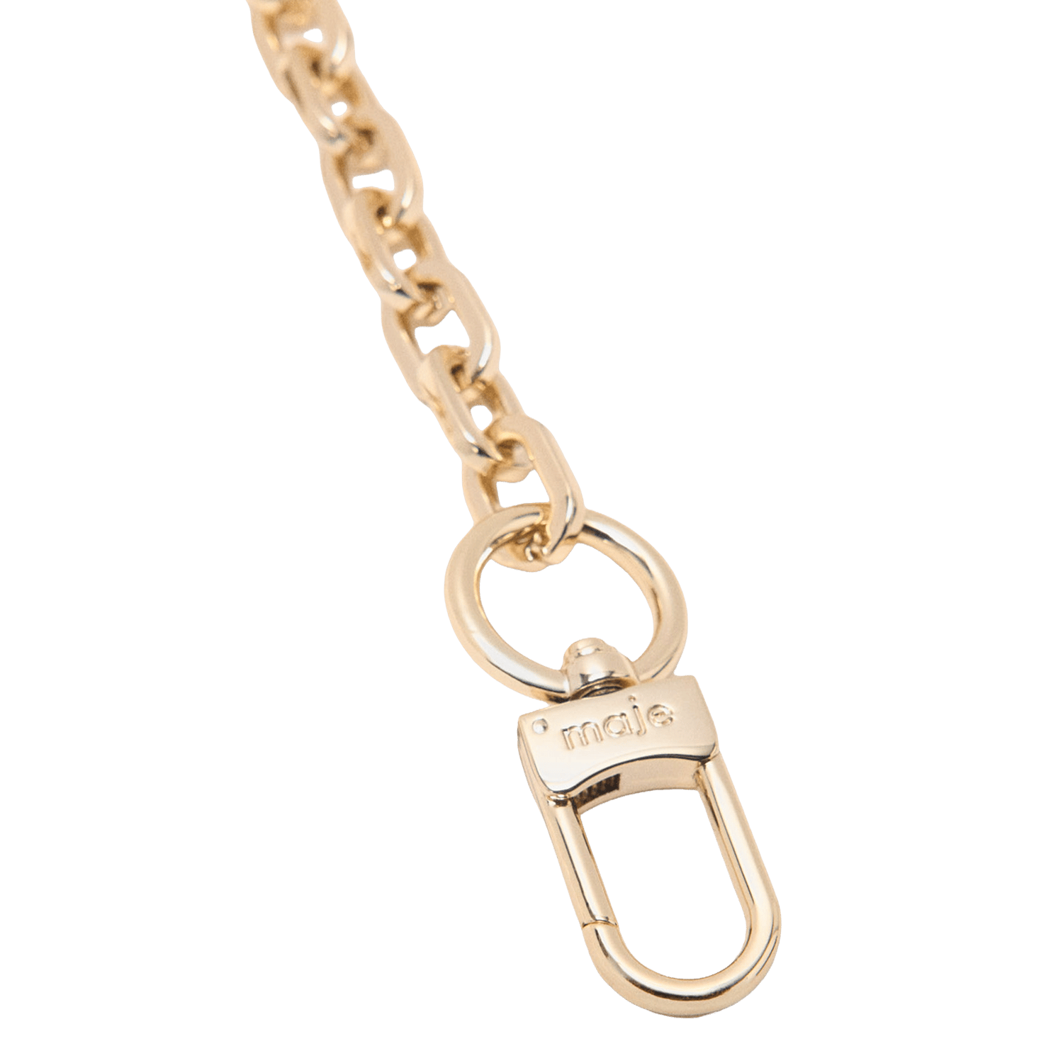 Ketting voor tas MAJE Goudkleurig