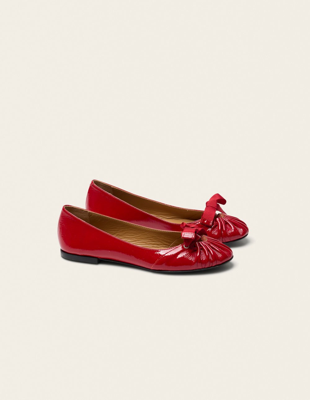 Ballerines ODAJE Rouge