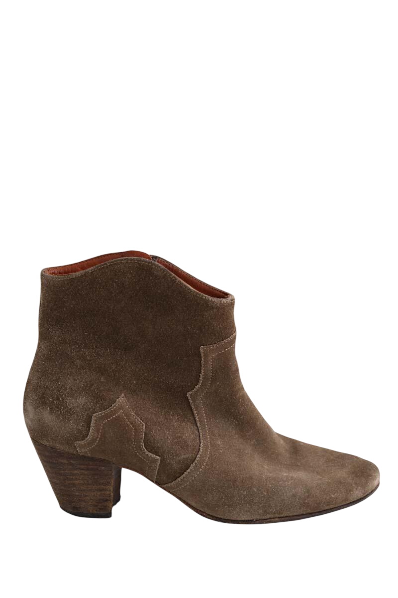 Ankle boots ISABEL MARANT - Seconde Main Khaki