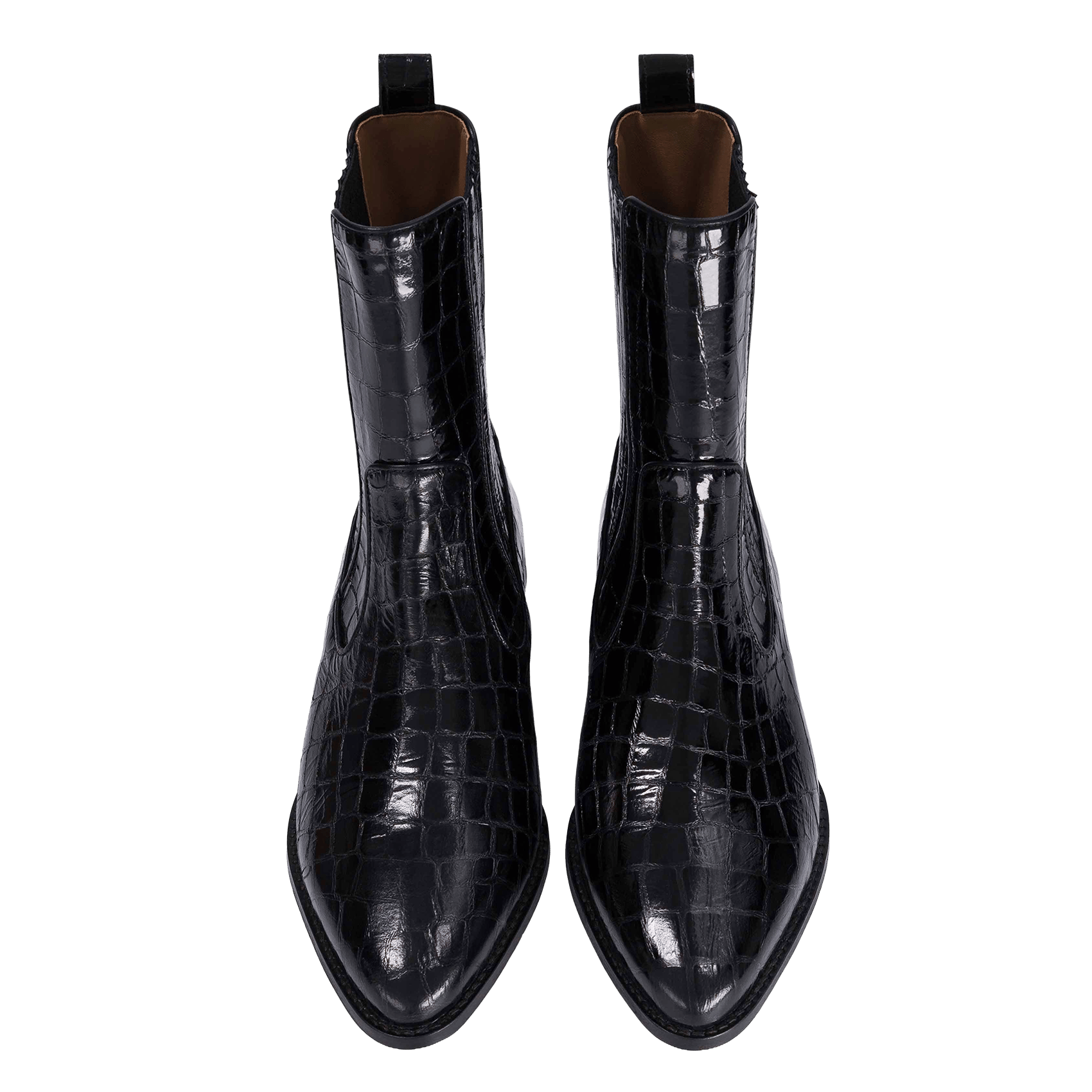 Bianca - Lederstiefeletten SOCQUE PARIS Schwarz