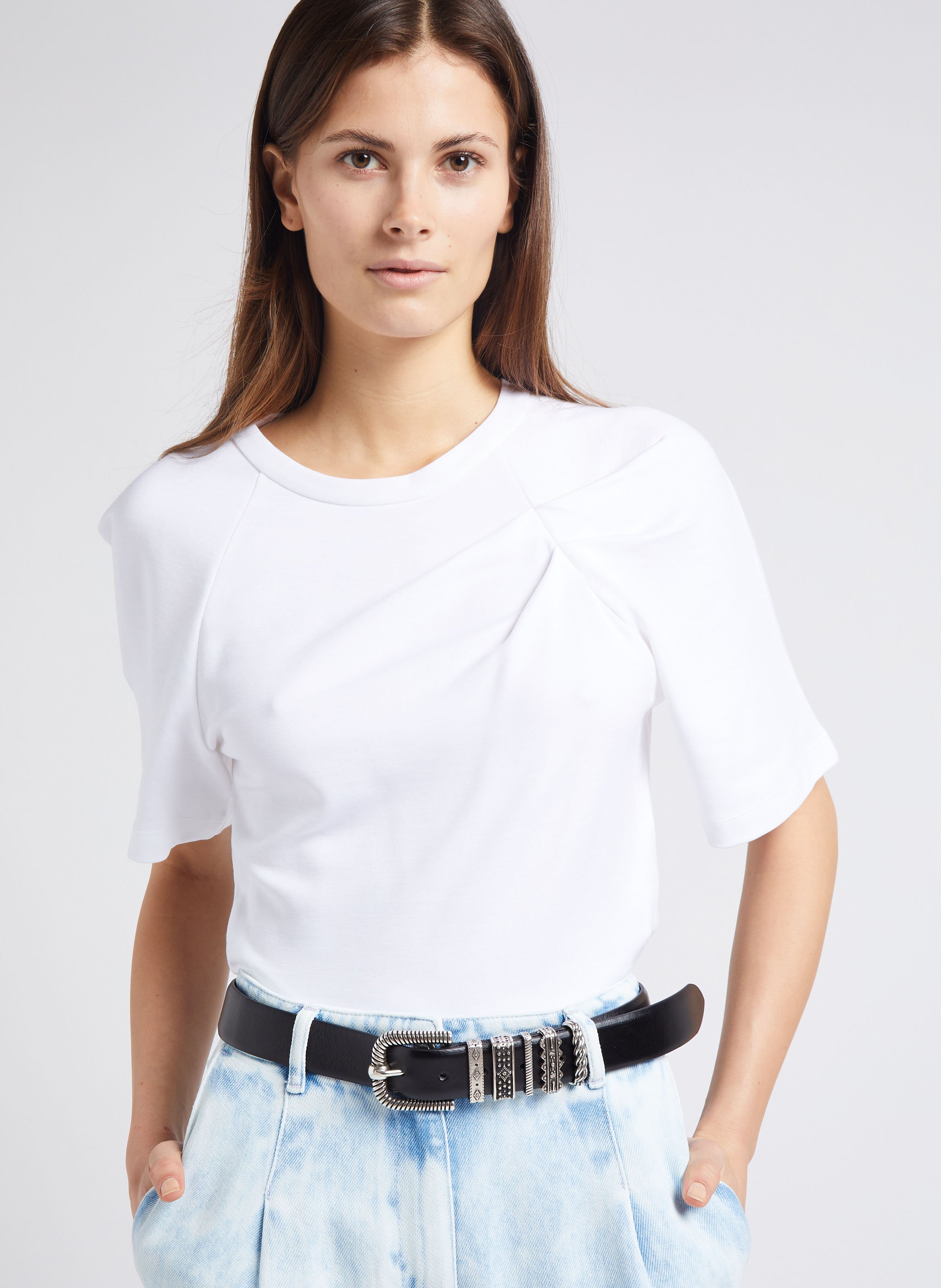 Round-neck T-shirt IRO White