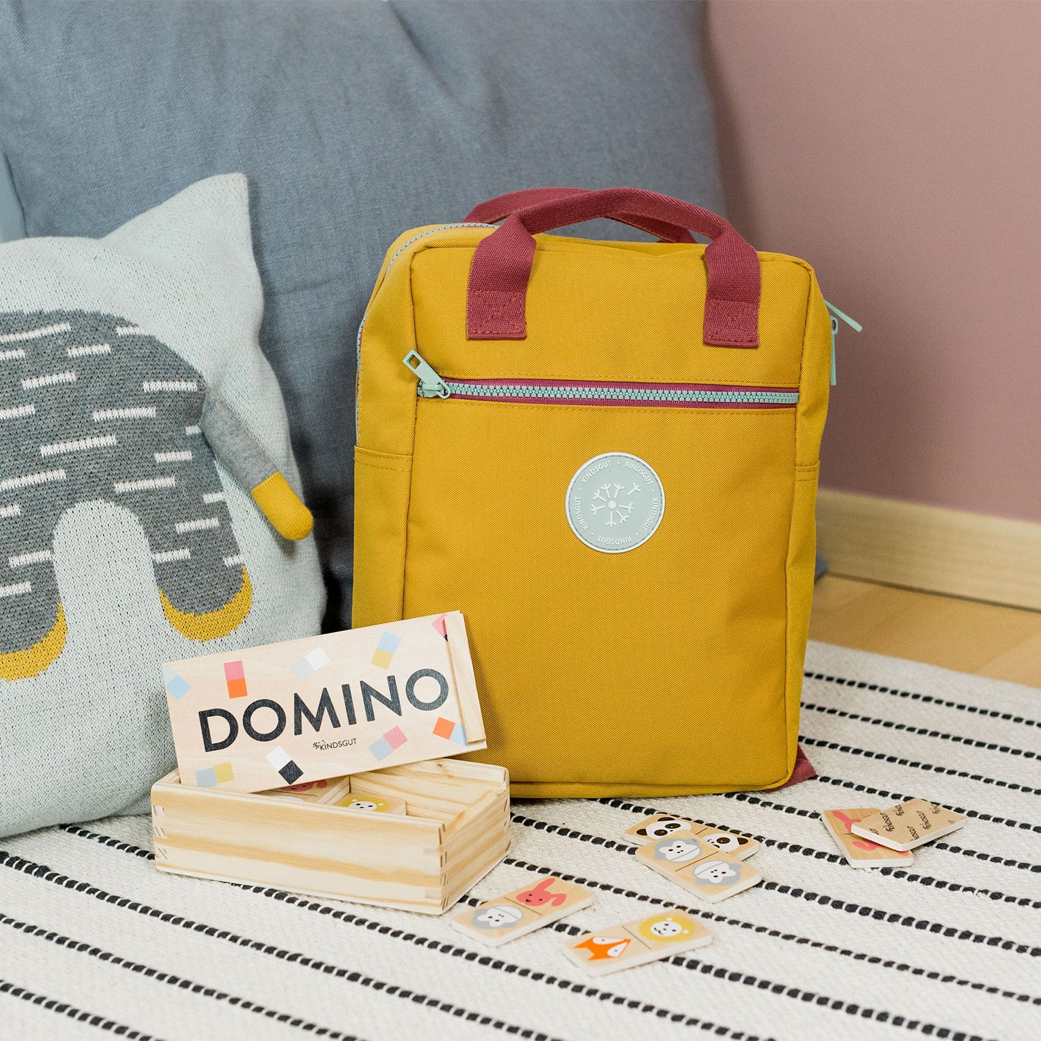 Kids&#039; mini backpack KINDSGUT Yellow