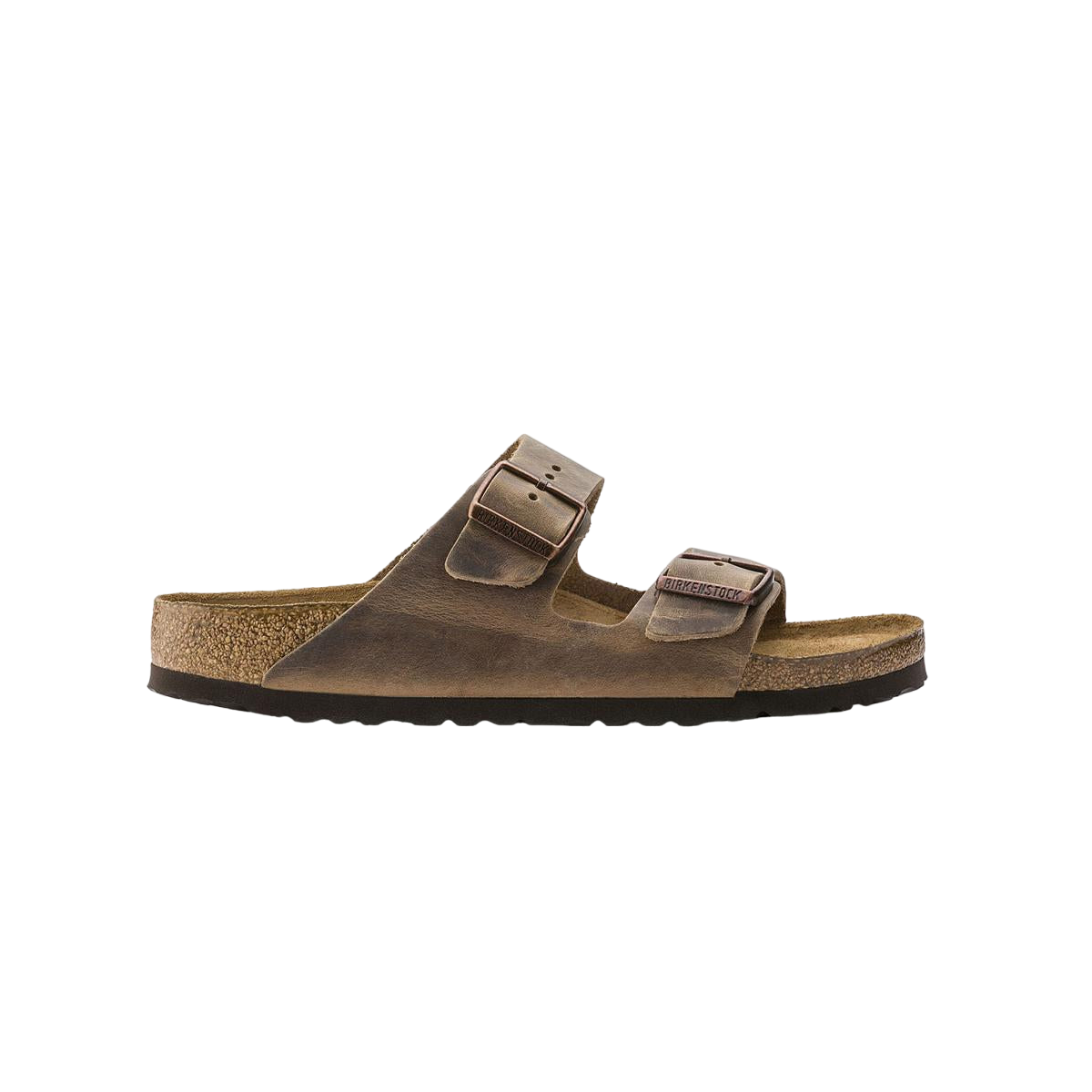 Faux leather sandals BIRKENSTOCK Brown