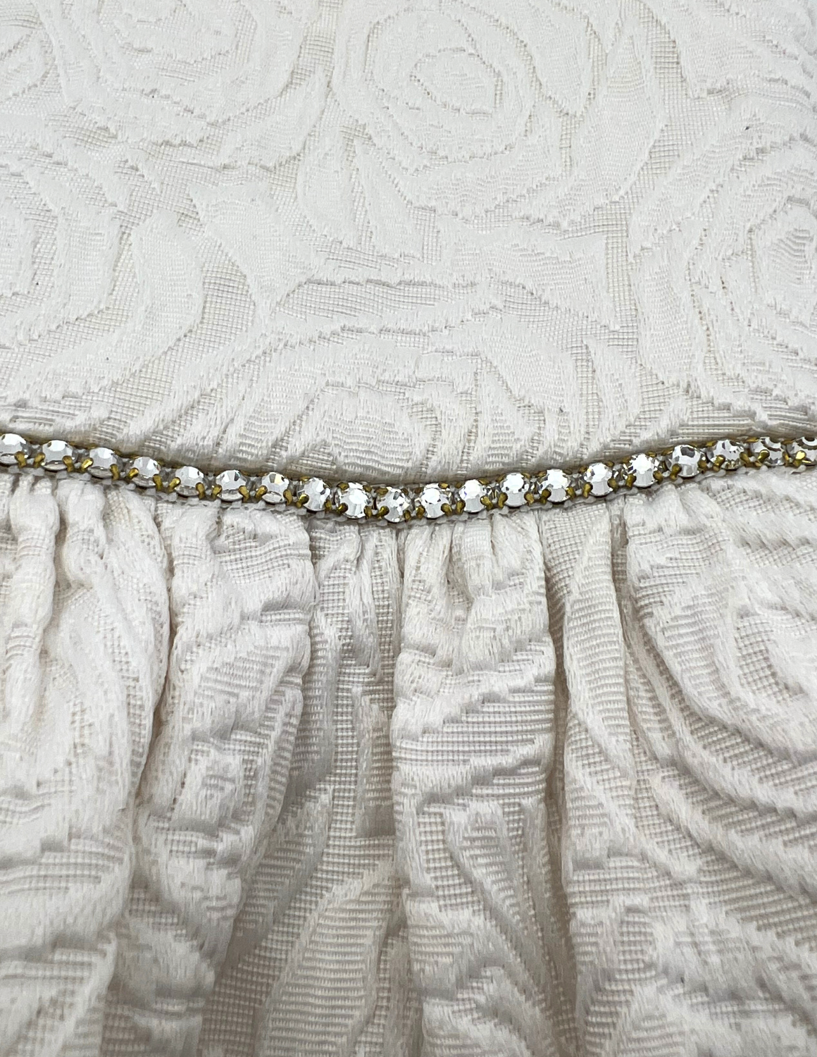 White child's dress - 8 years MONNALISA - Seconde main White