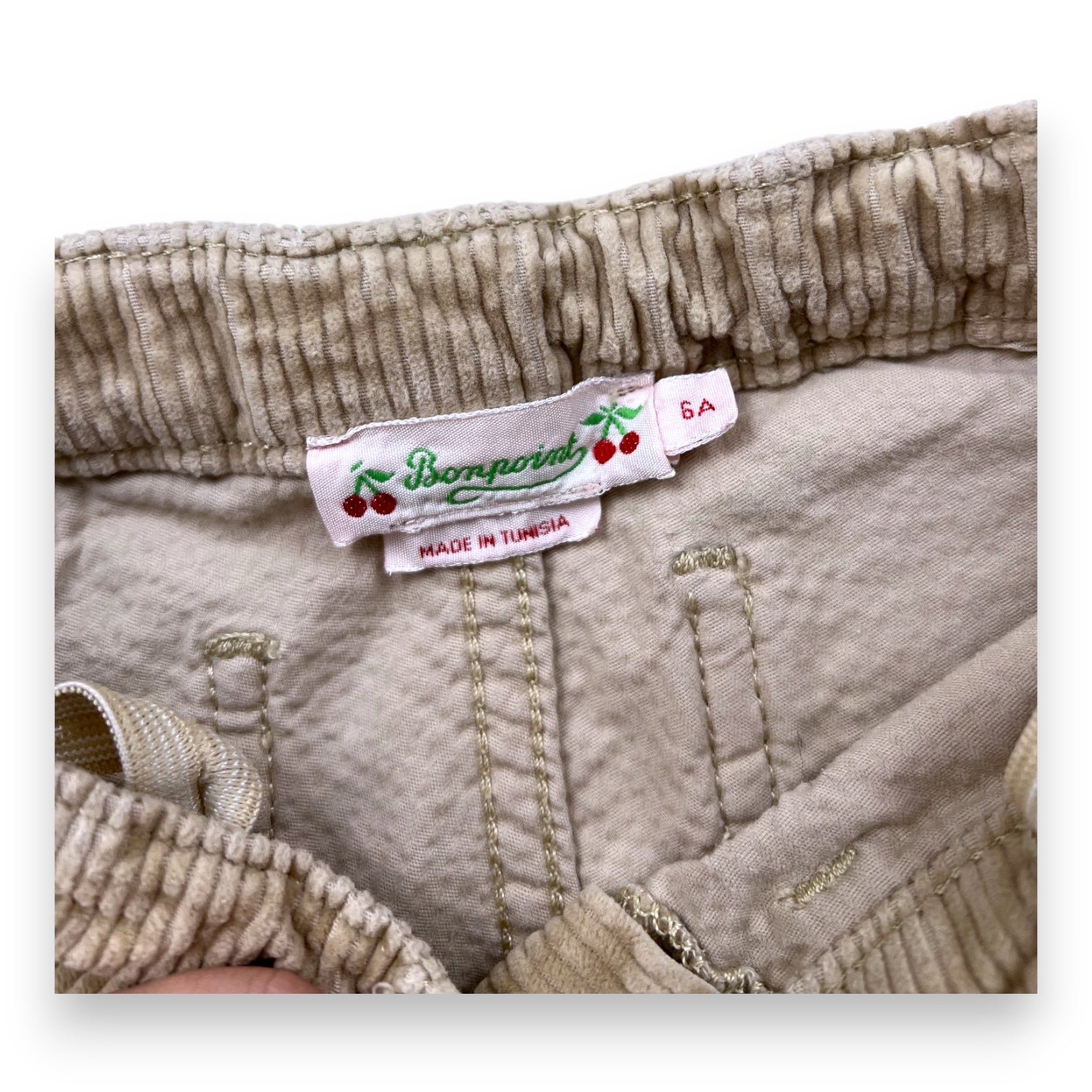 Beige children's pants - 6 years BONPOINT - Seconde Main Beige