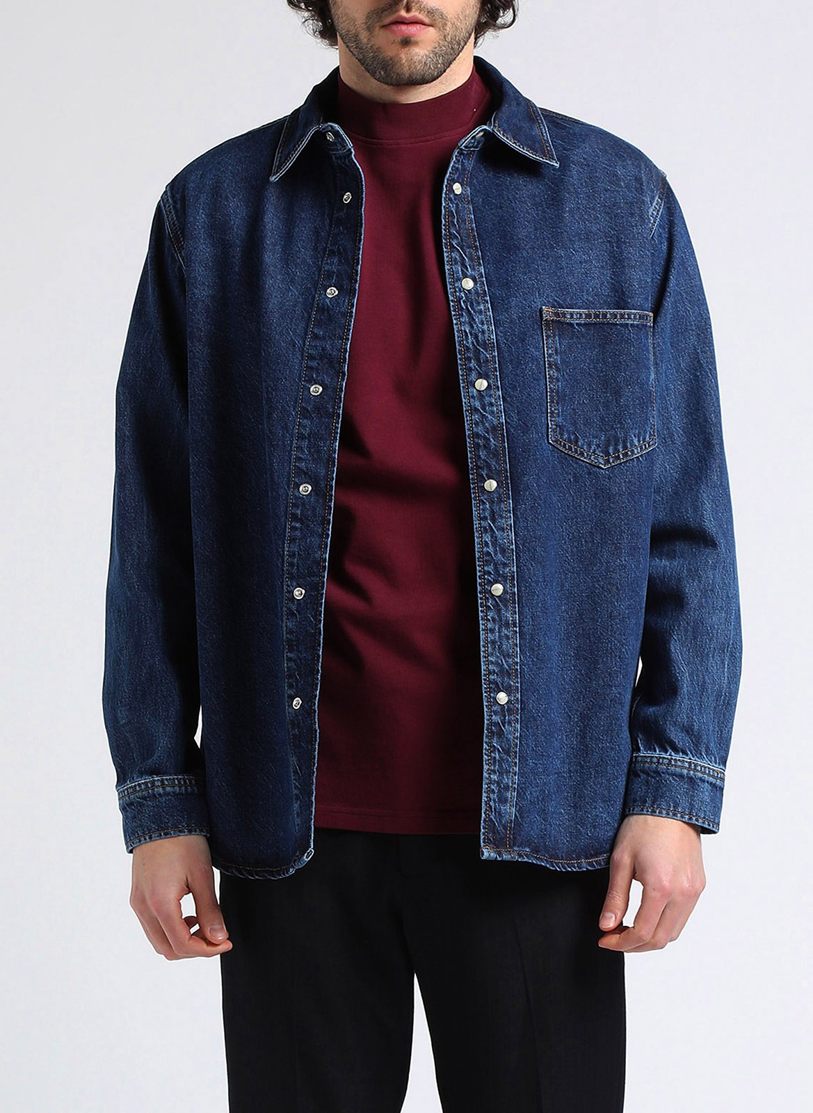 Denim shirt Raw denimSAMSOE SAMSOE