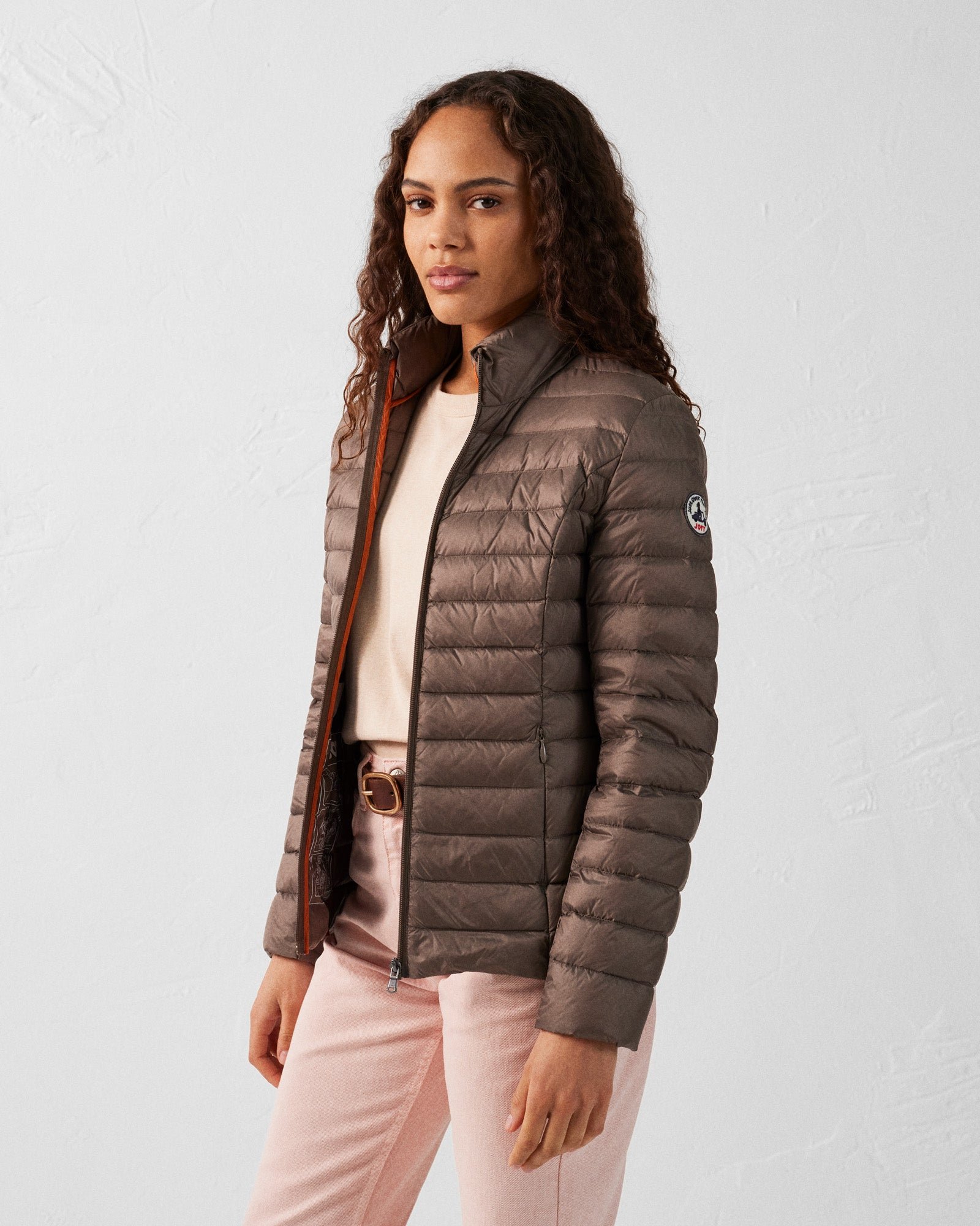 Lightweight down jacket JOTT Beige