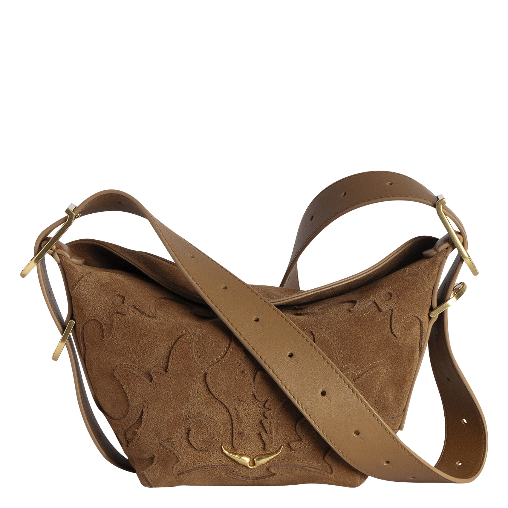 Suède tas ZADIG&VOLTAIRE Bruin