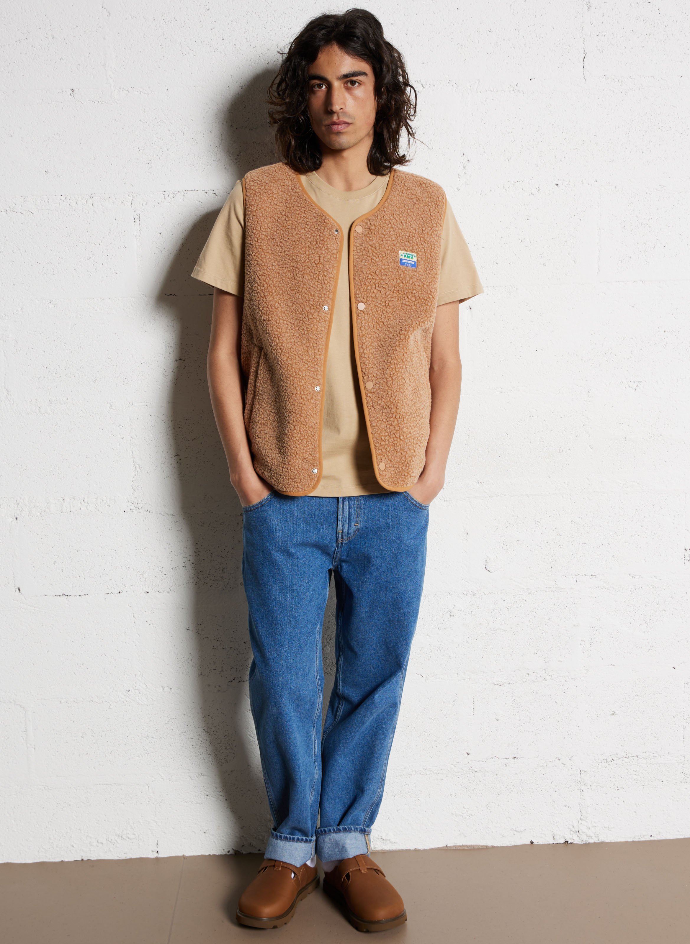 Cotton straight jeans DICKIES Blue