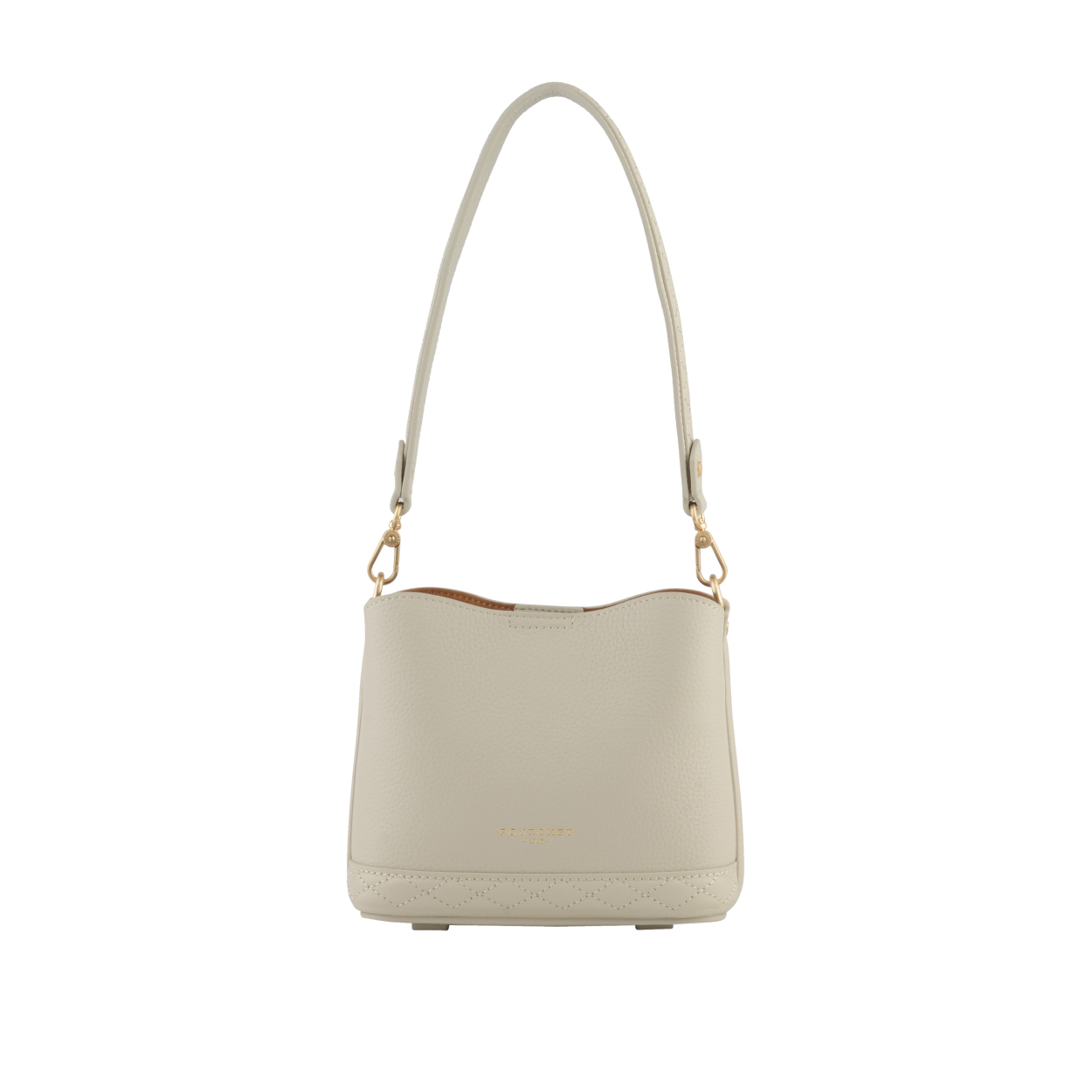 Satchel - cowhide leather POURCHET