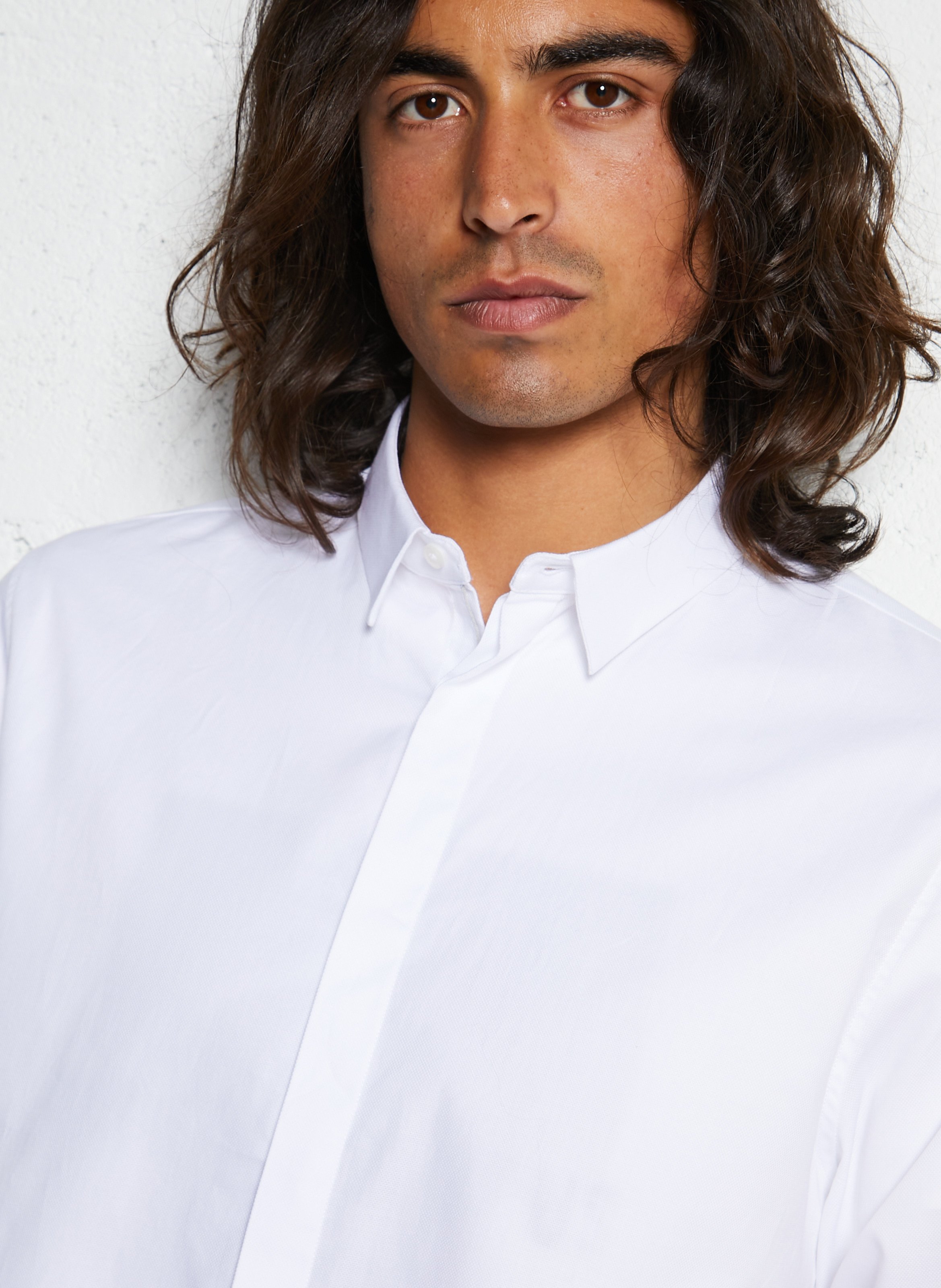 Classic collar shirt IKKS White