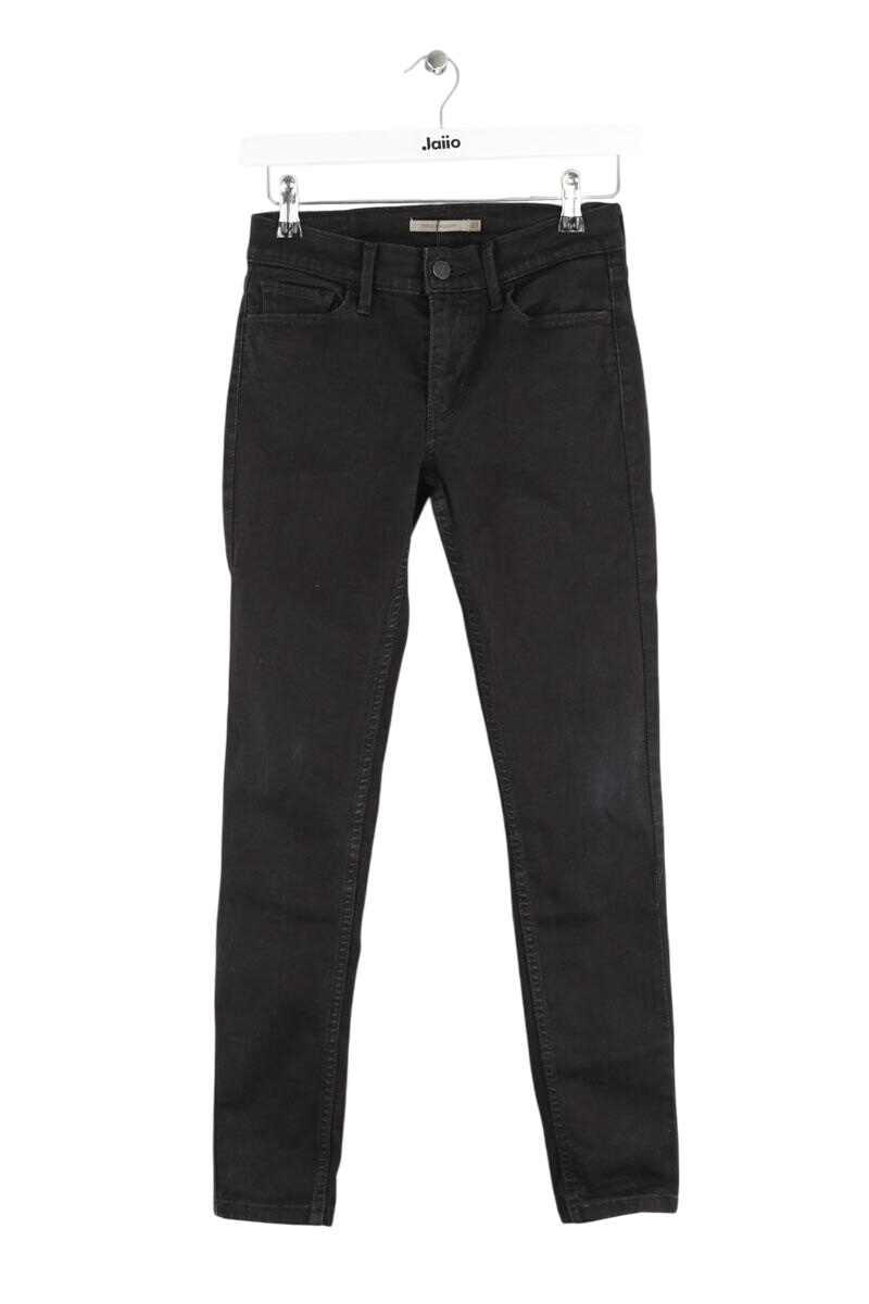 Cotton skinny jeans LEVI'S - Seconde main Black