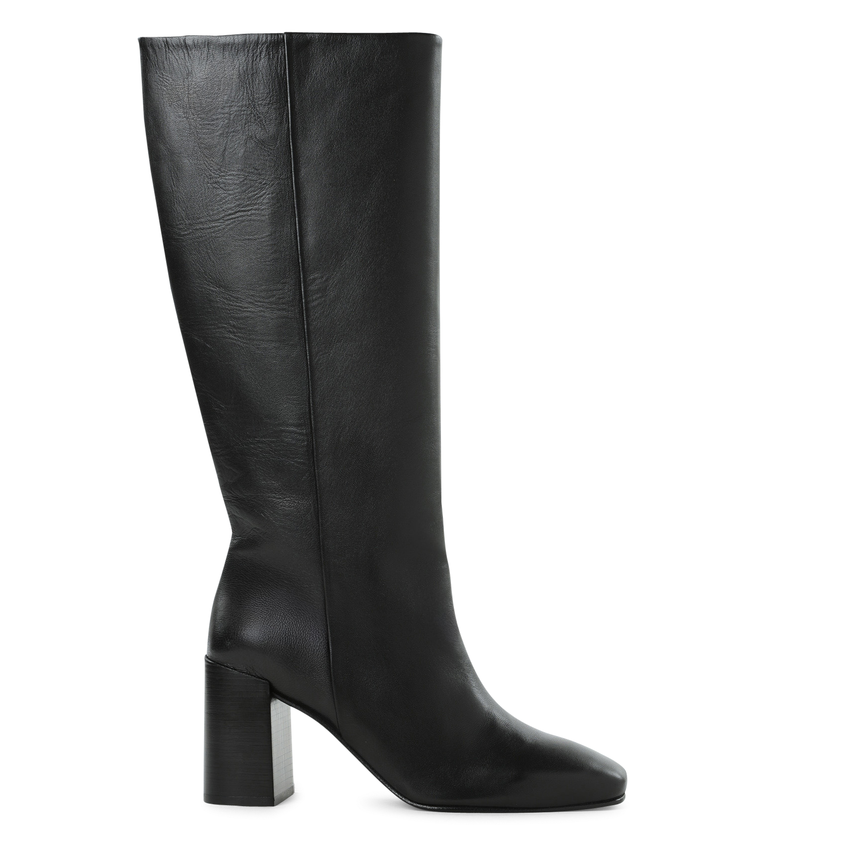 Bottes à talons en cuir  BOBBIES Noir