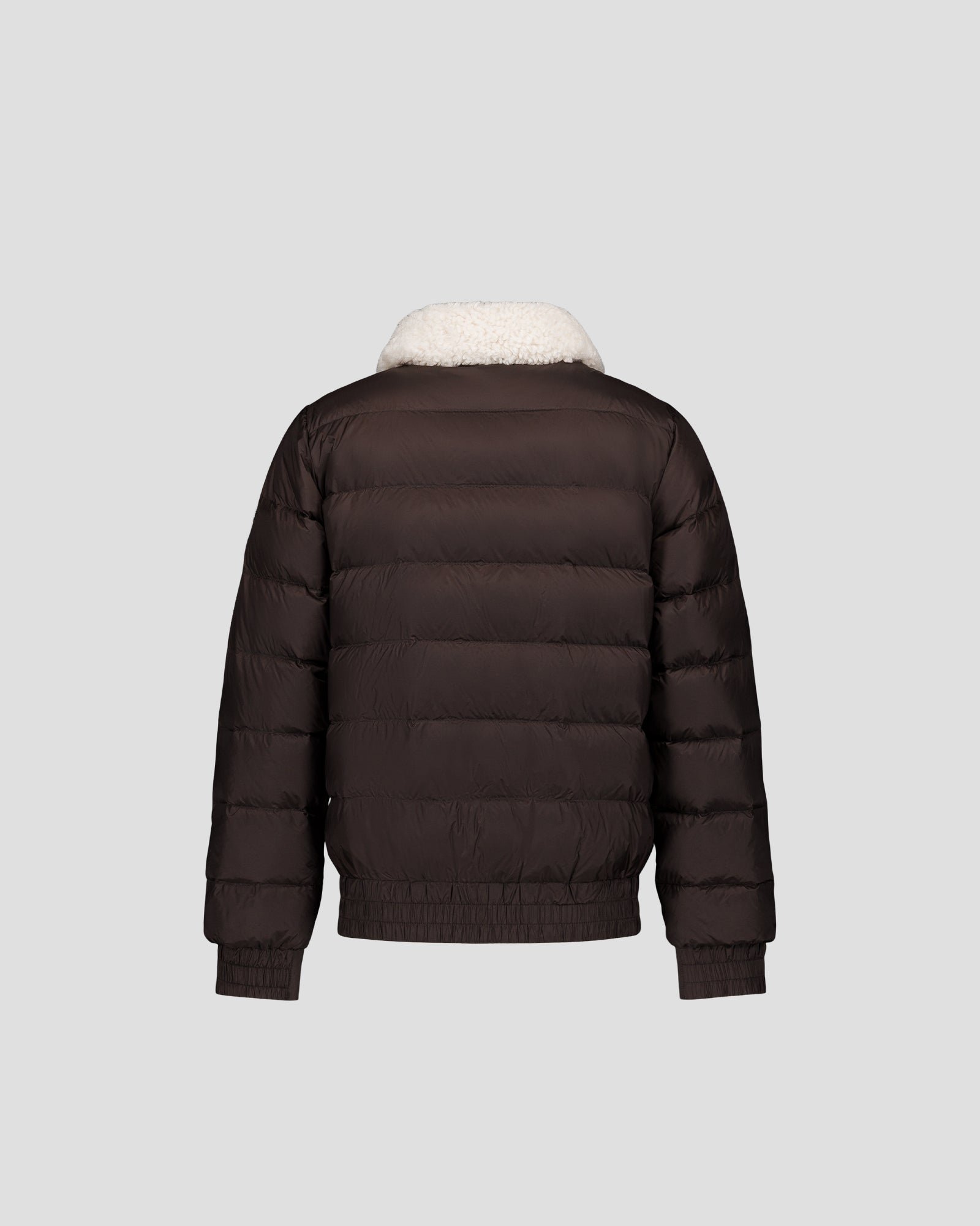 Black aviator children's puffer jacket JOTT Brown