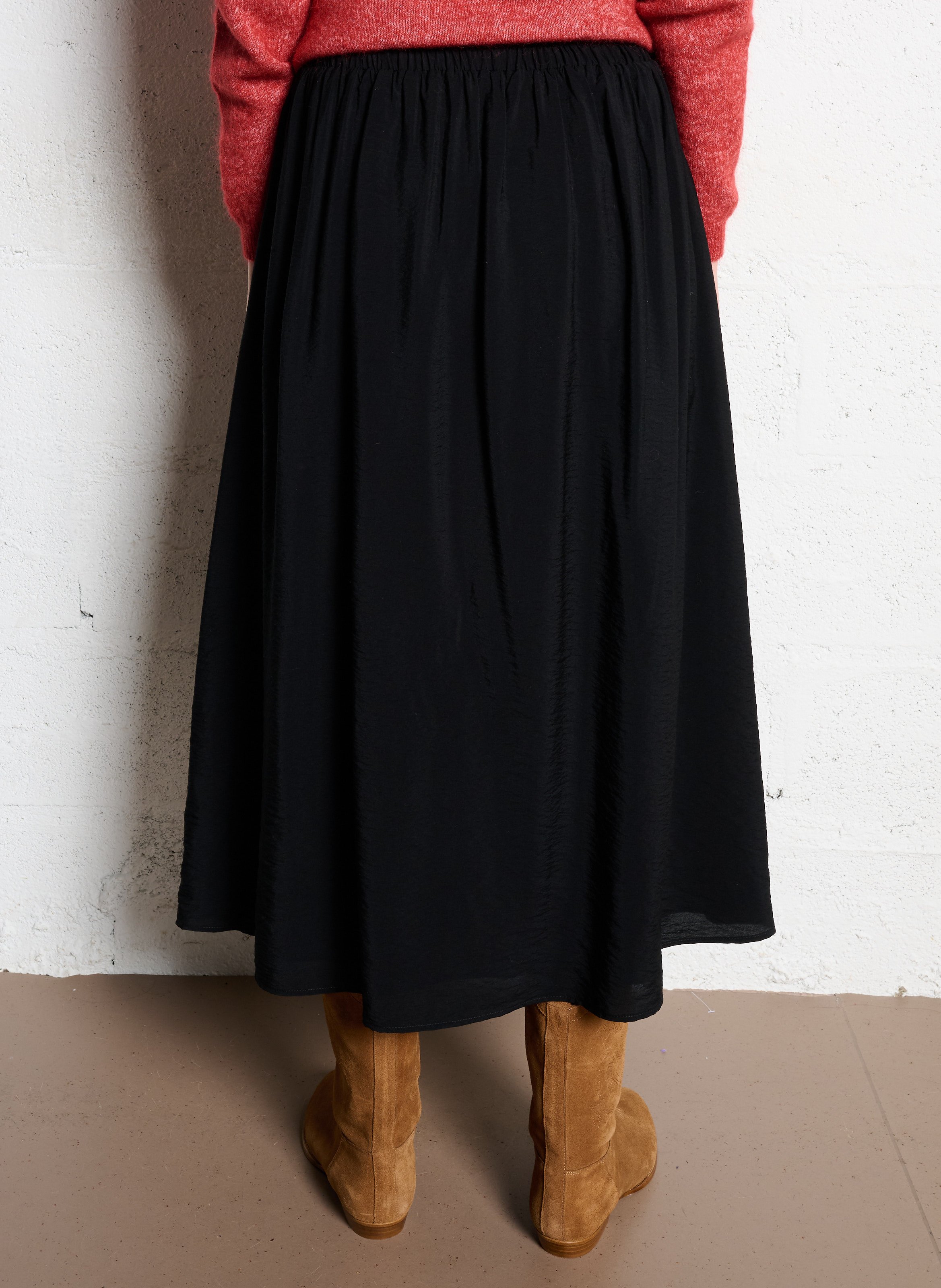 Jupe longue SUD EXPRESS Noir