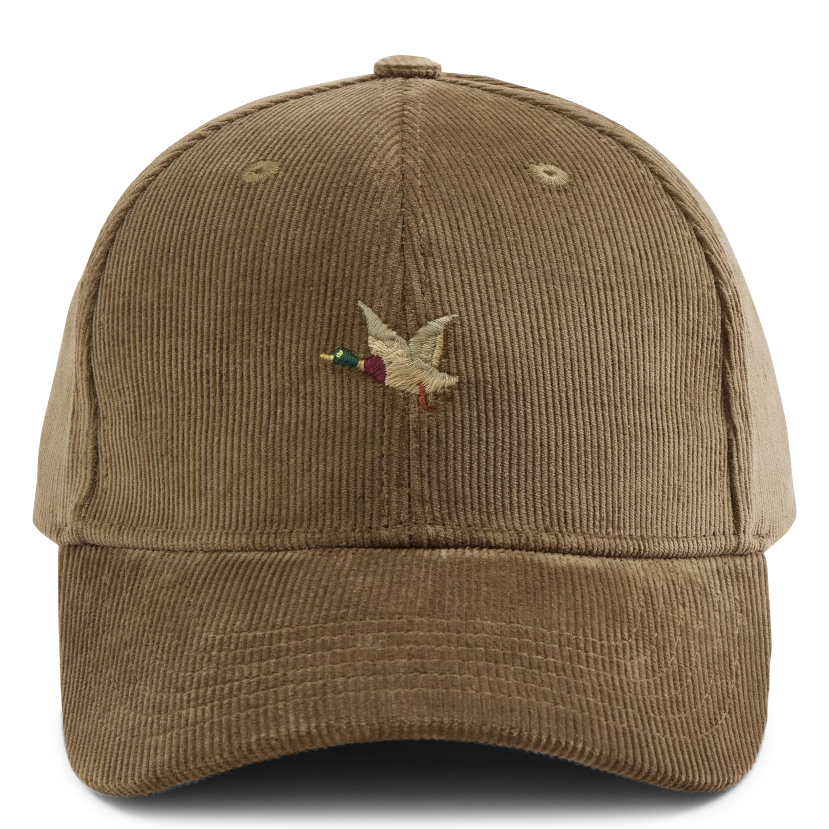 Casquette en coton côtelé CHEVIGNON Kaki