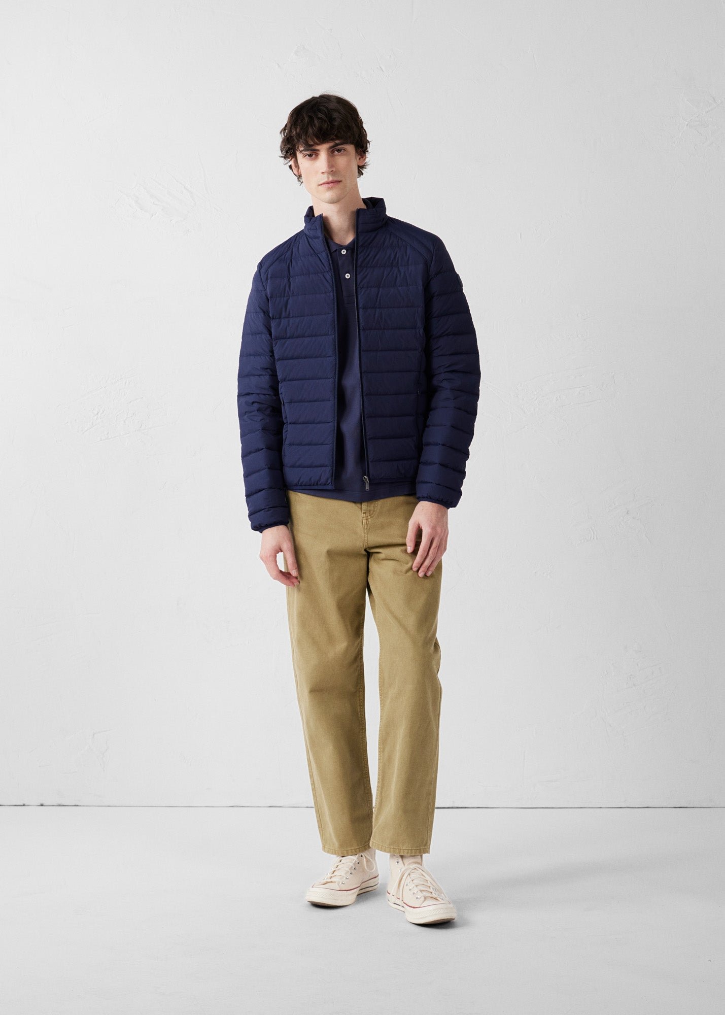 Stretch light down jacket Aragon JOTT Blue