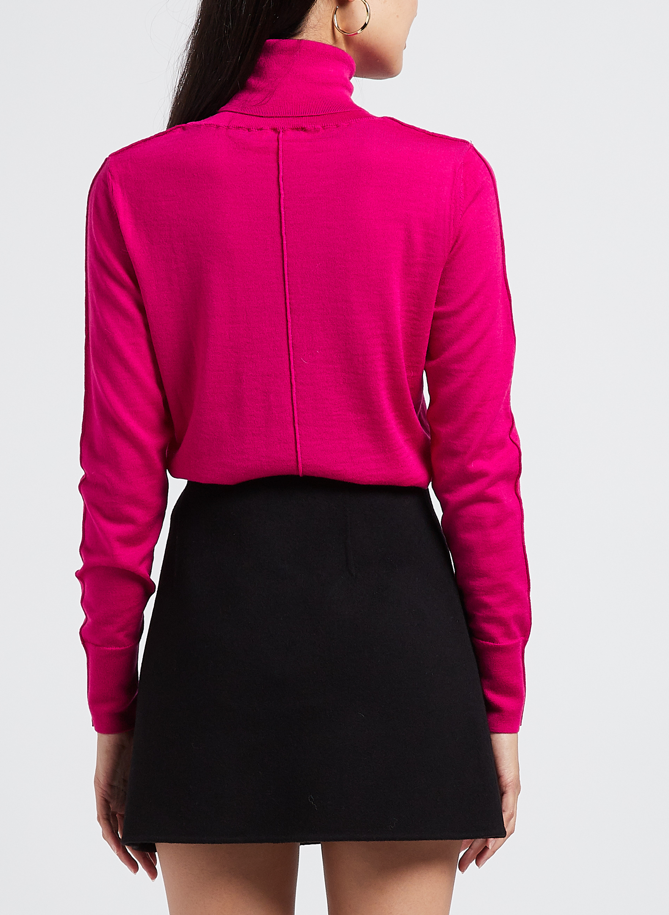 Dolcevita in lana merinos COLLECTORS CLUB Rosa