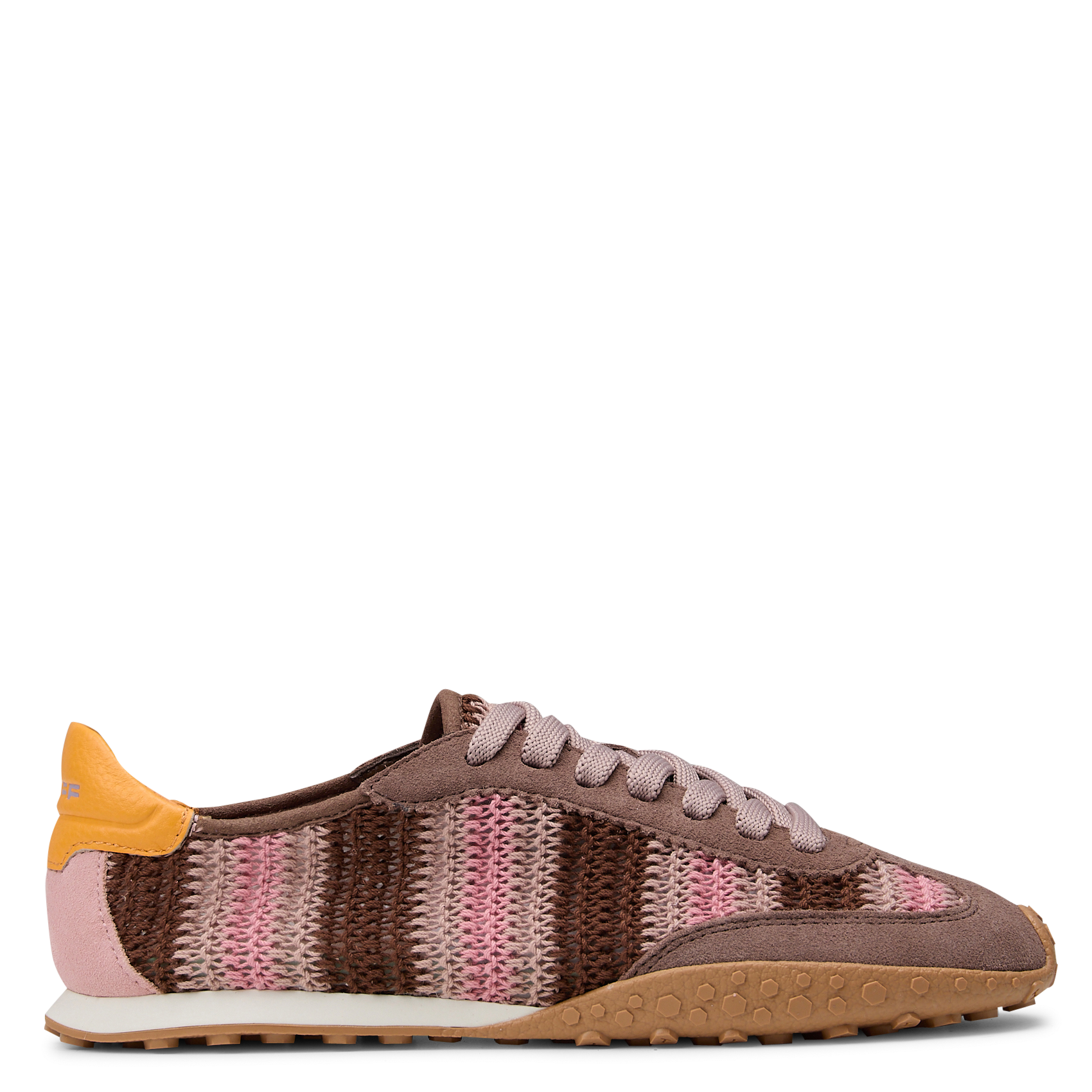 Low-top crochet sneakers HOFF Brown