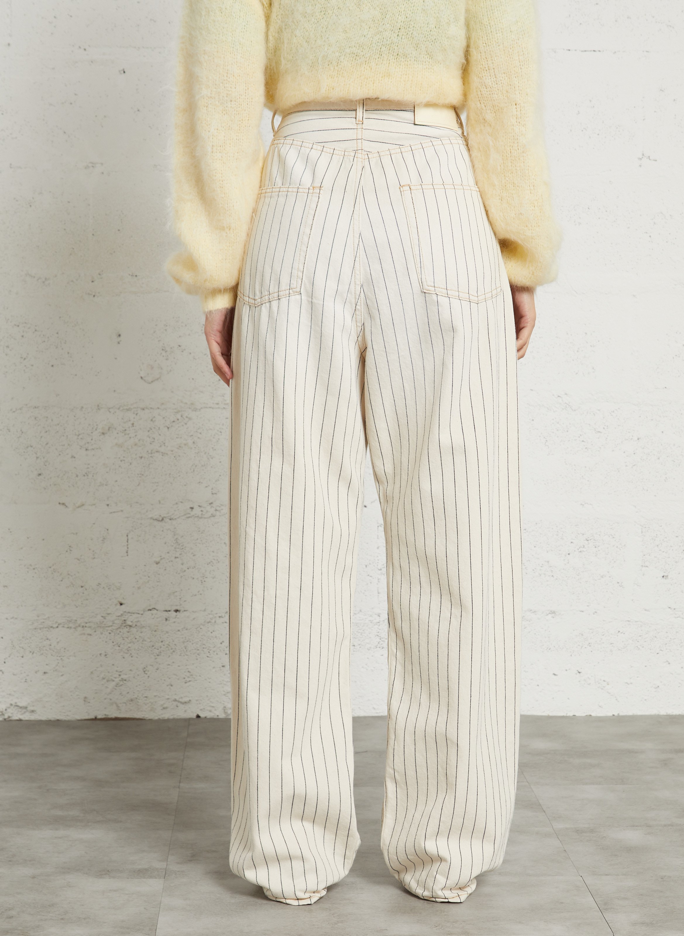 Rechte cardigan met patronen BELLEROSE Blauw