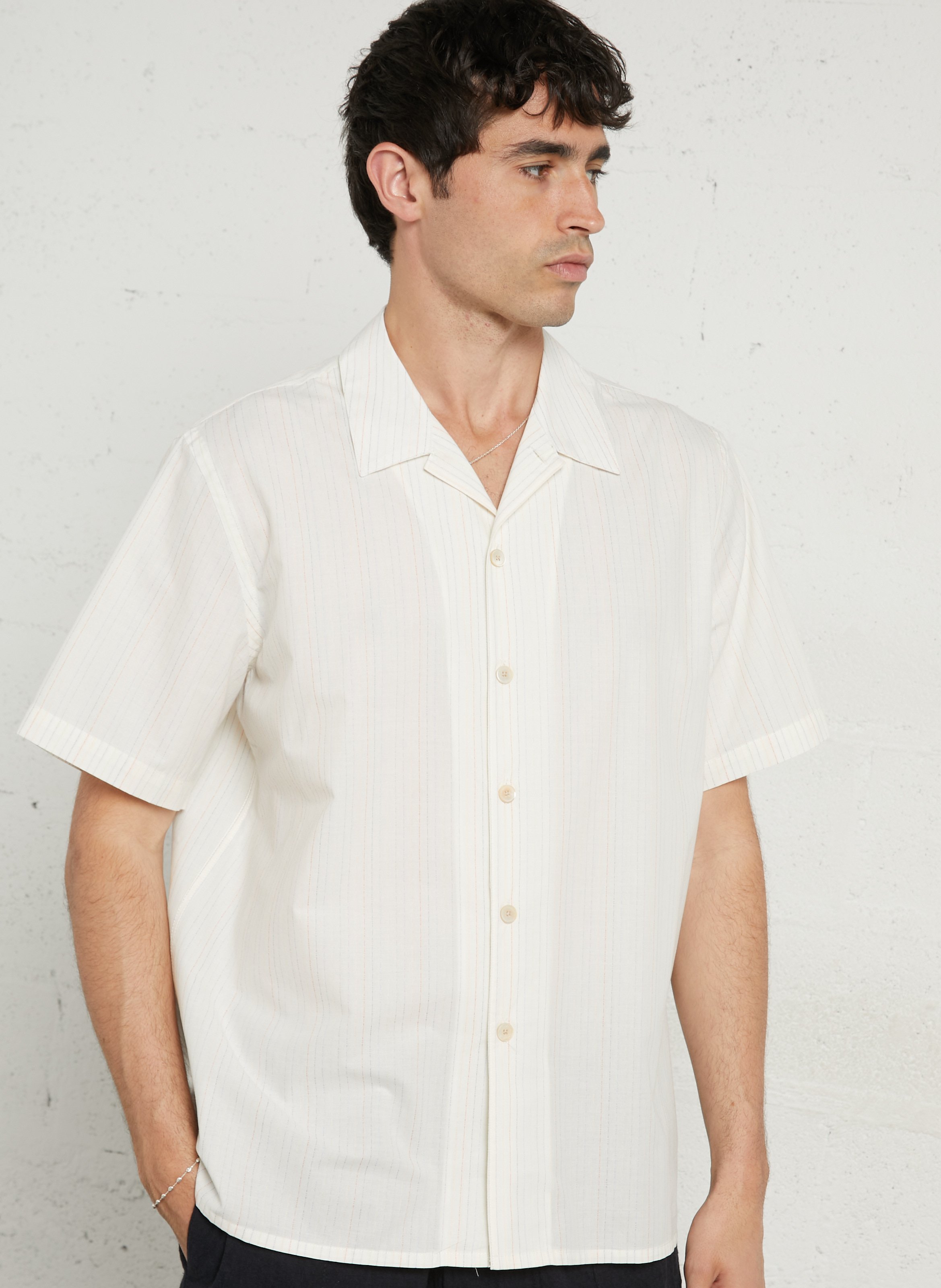 Camisa de manga corta con rayas PAUL SMITH Multicolor