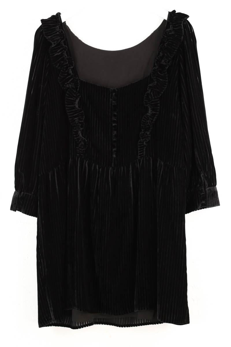 Robe SEZANE - Seconde main Noir