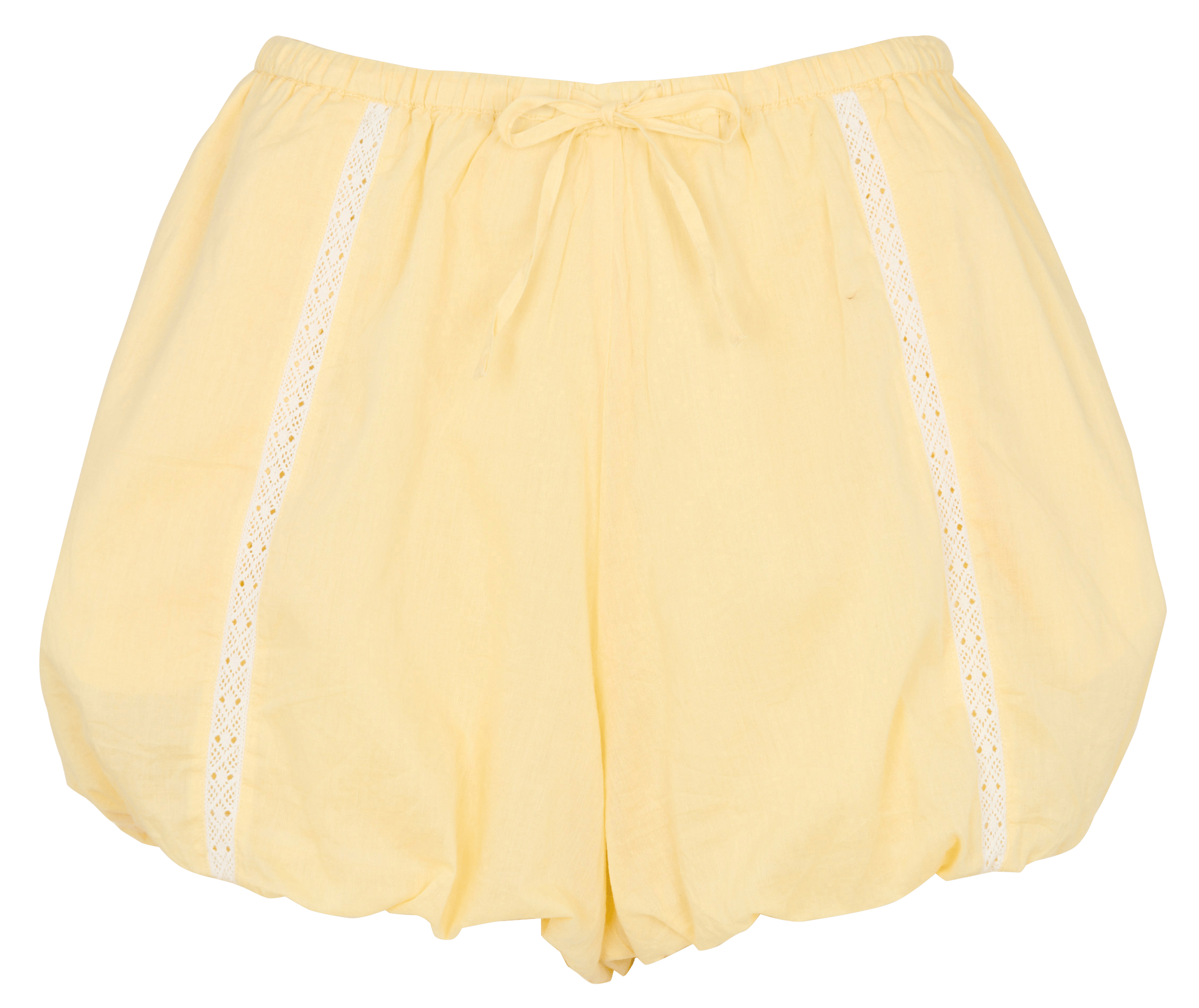 Kurze Bio-Baumwollhose mit elastischem Bund DAMSON MADDER Beige