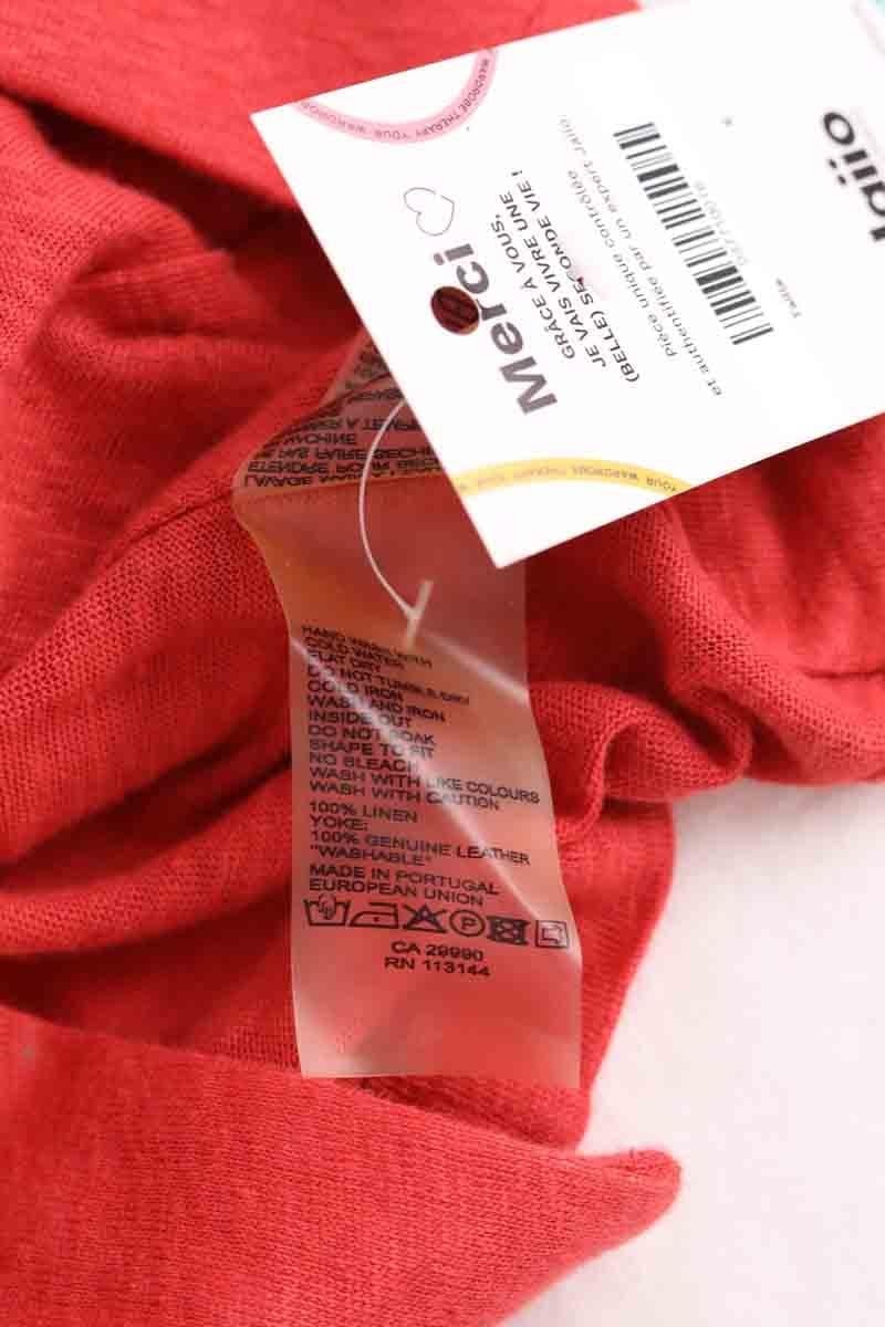 Blazer MAJESTIC FILATURES - SECONDE MAIN Red