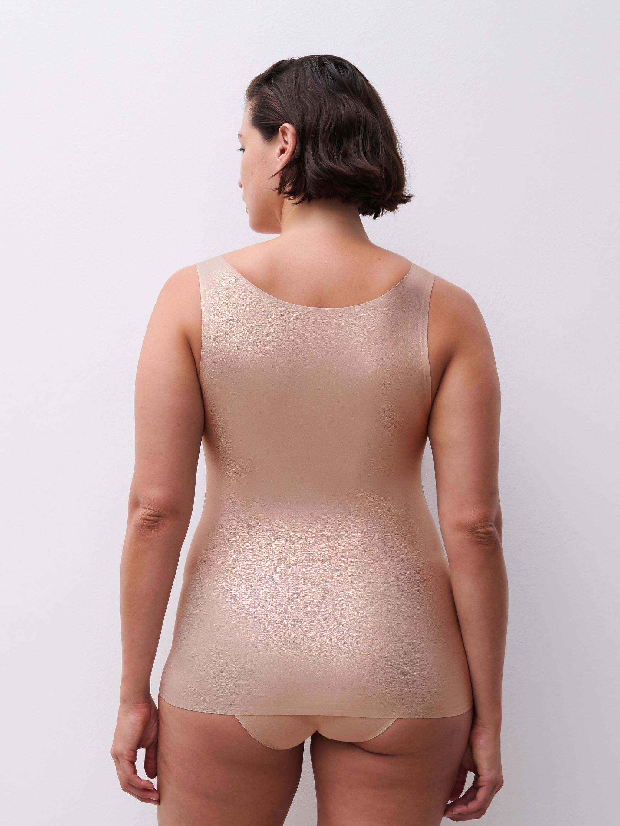 Sleeveless top CHANTELLE Beige