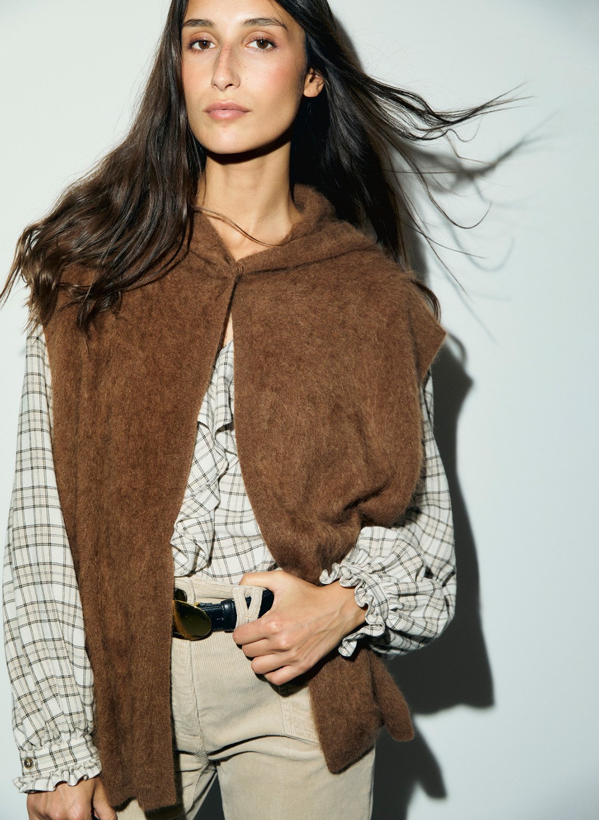 Kasjmieren vest GERARD DAREL Beige