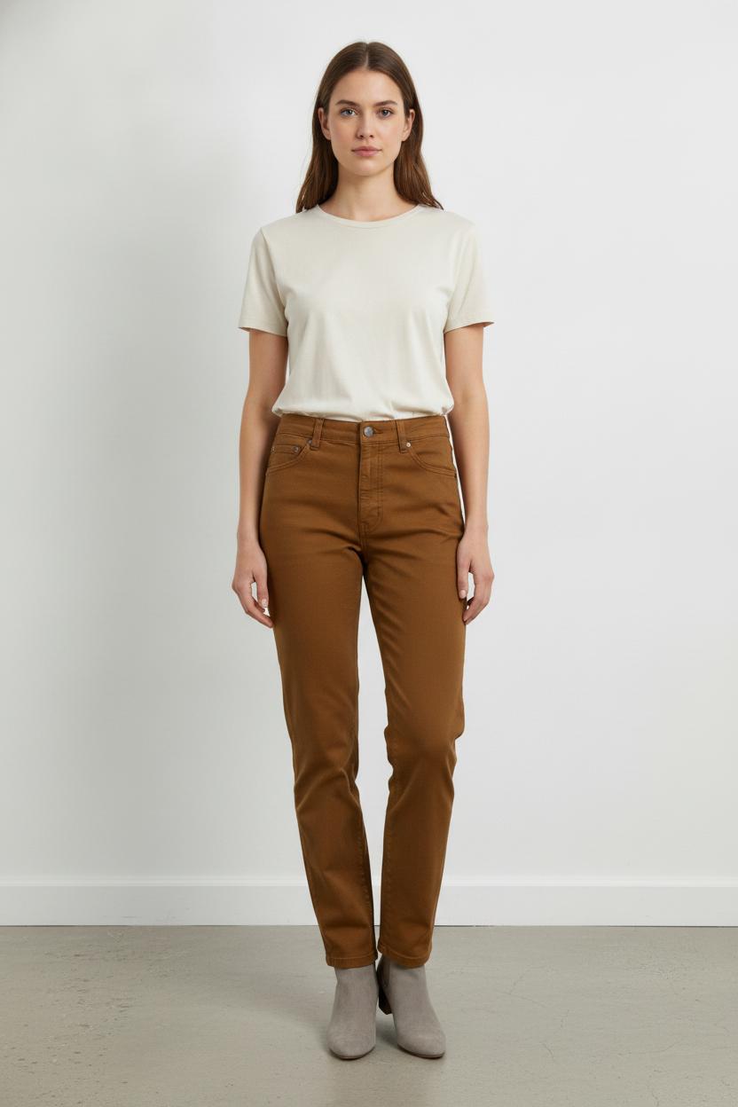 Pants COMPTOIR DES COTONNIERS - Seconde main Brown