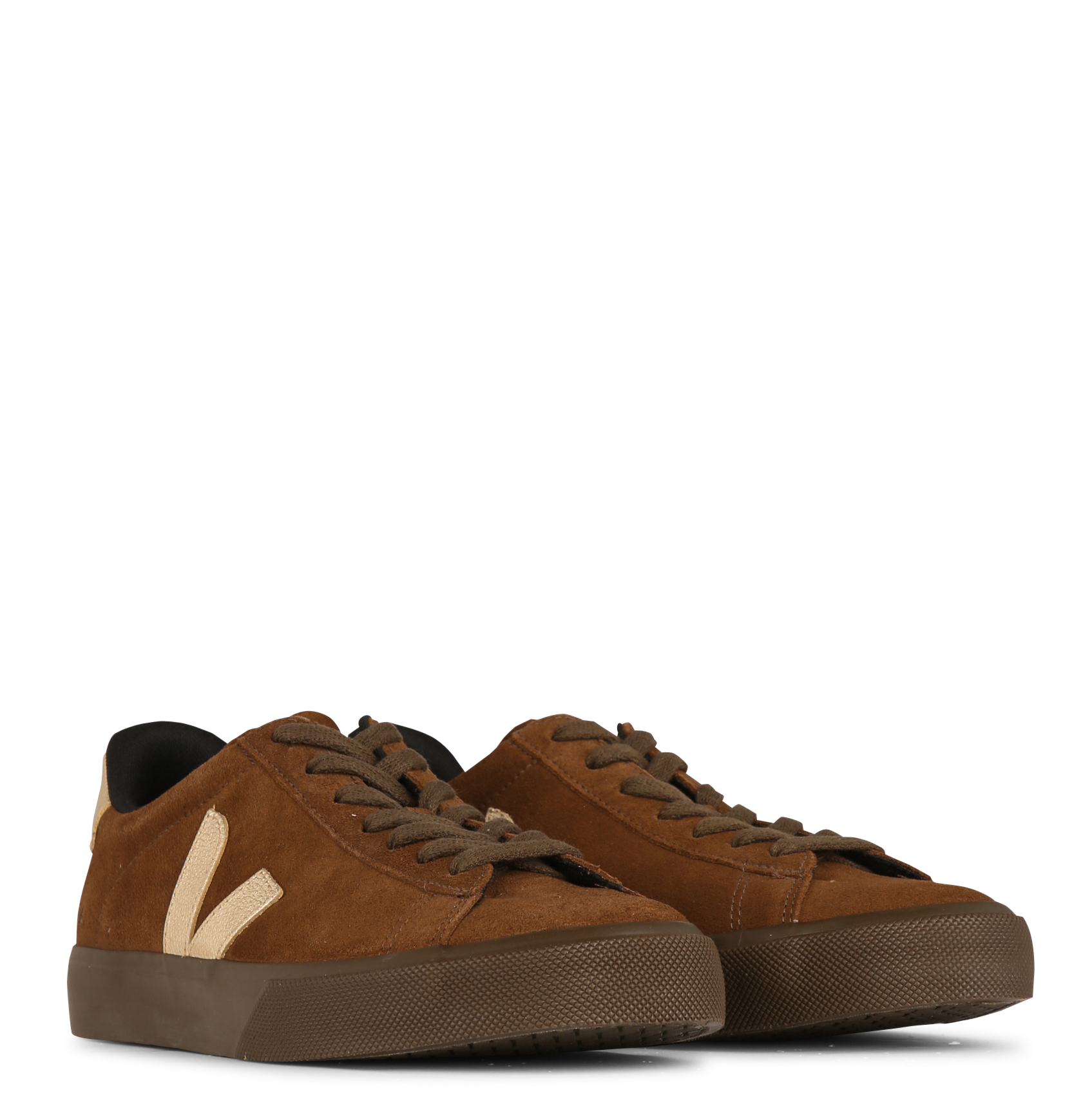 Baskets basses en cuir | Marron VEJA Femme