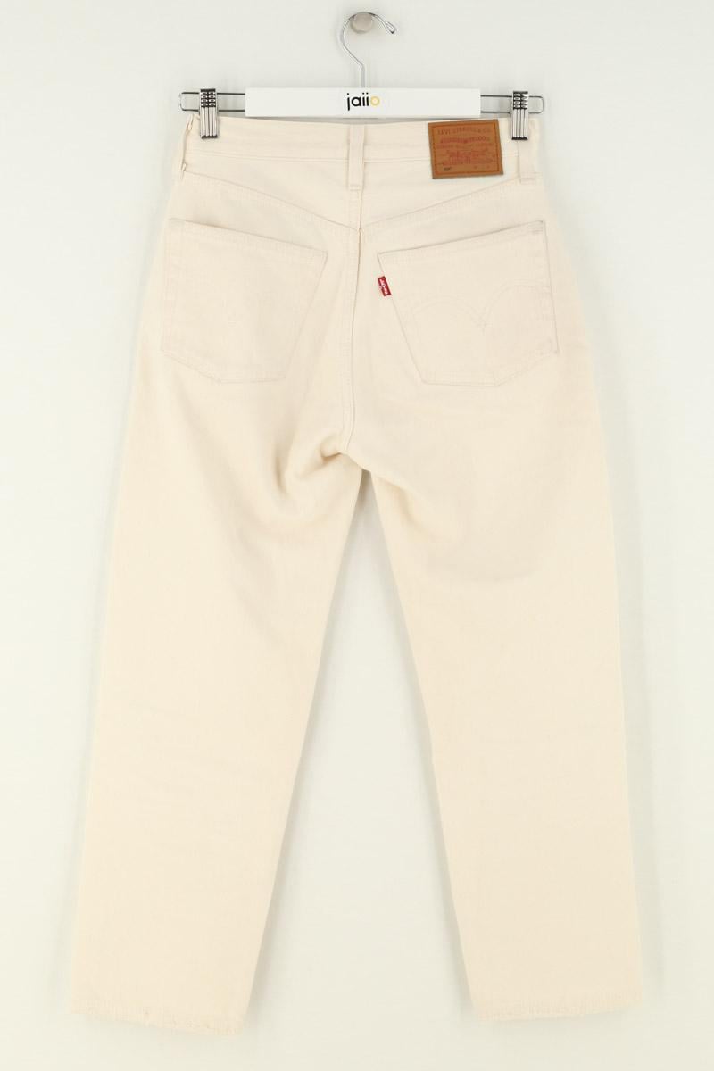 Straight leg jeans w24 l26 501 LEVI'S - Seconde main Beige